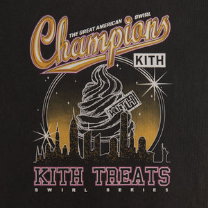 Kith Treats Champions Vintage Tee - Black