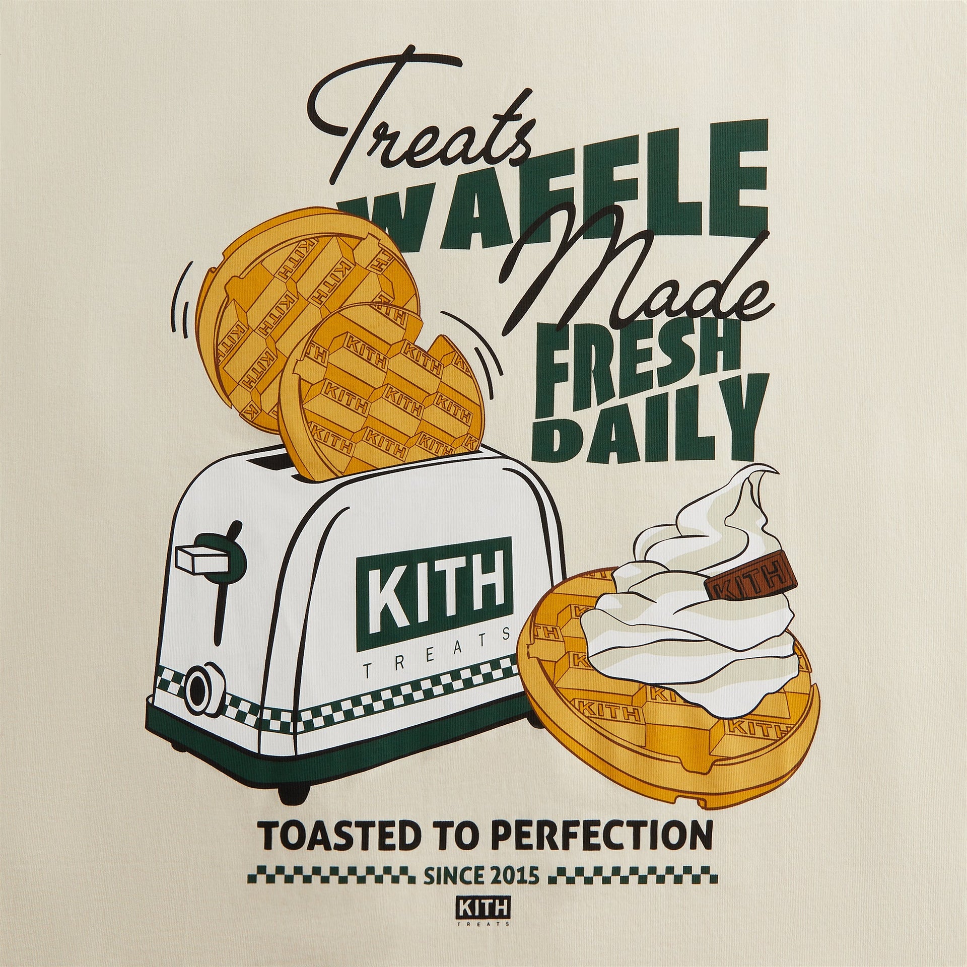 Kith Treats Waffle Toaster Vintage Tee - Waffle