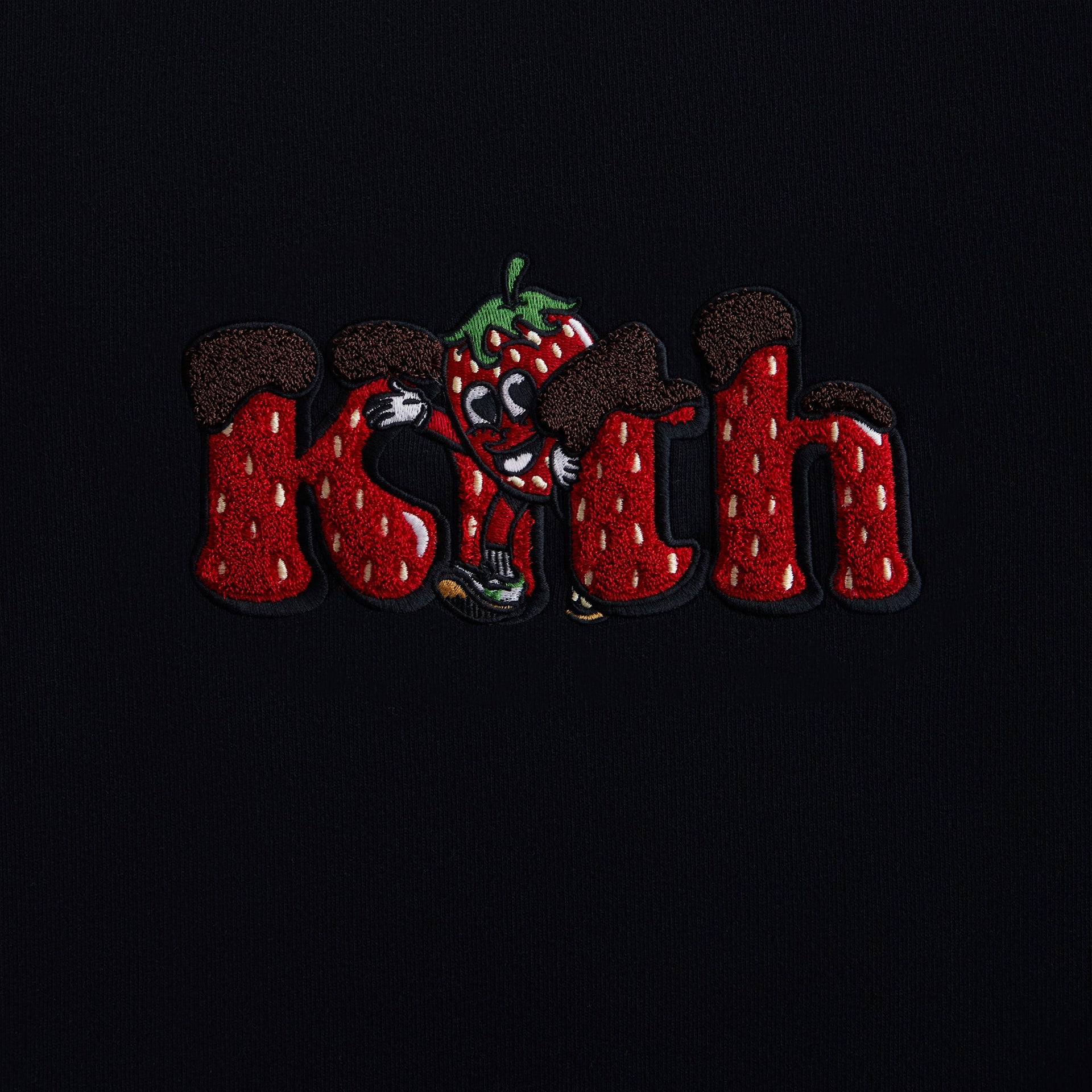 Kith Treats Strawberry Nelson Crewneck - Black