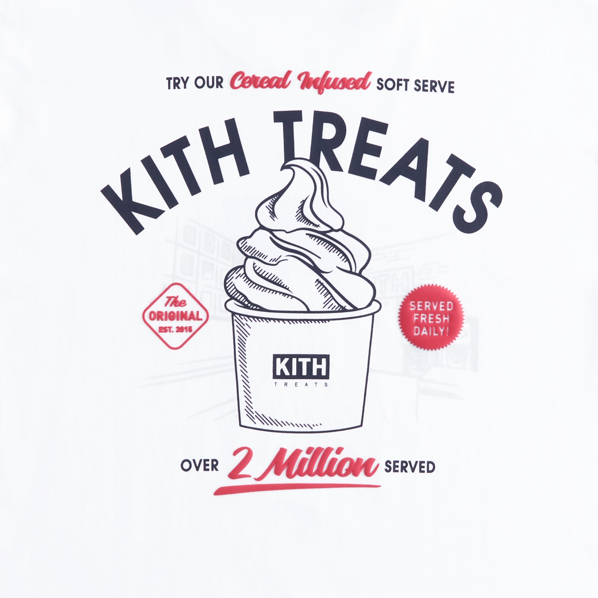 【KITH 】Treats Doughnut TEE / WHITE Kith Treats Doughnut II Tee White Men's - SS24 - US