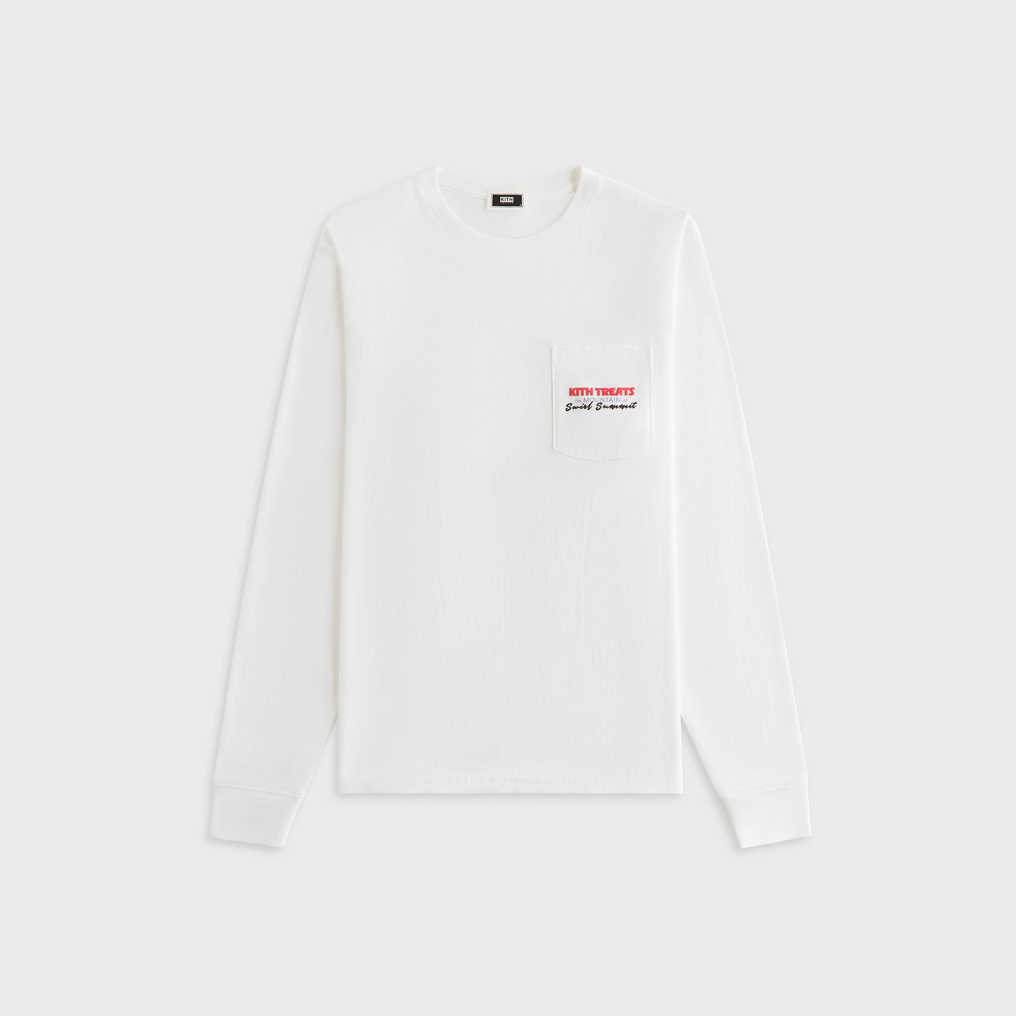 Kith Treats Summit Lodge Long Sleeve Tee - White – Kith Canada