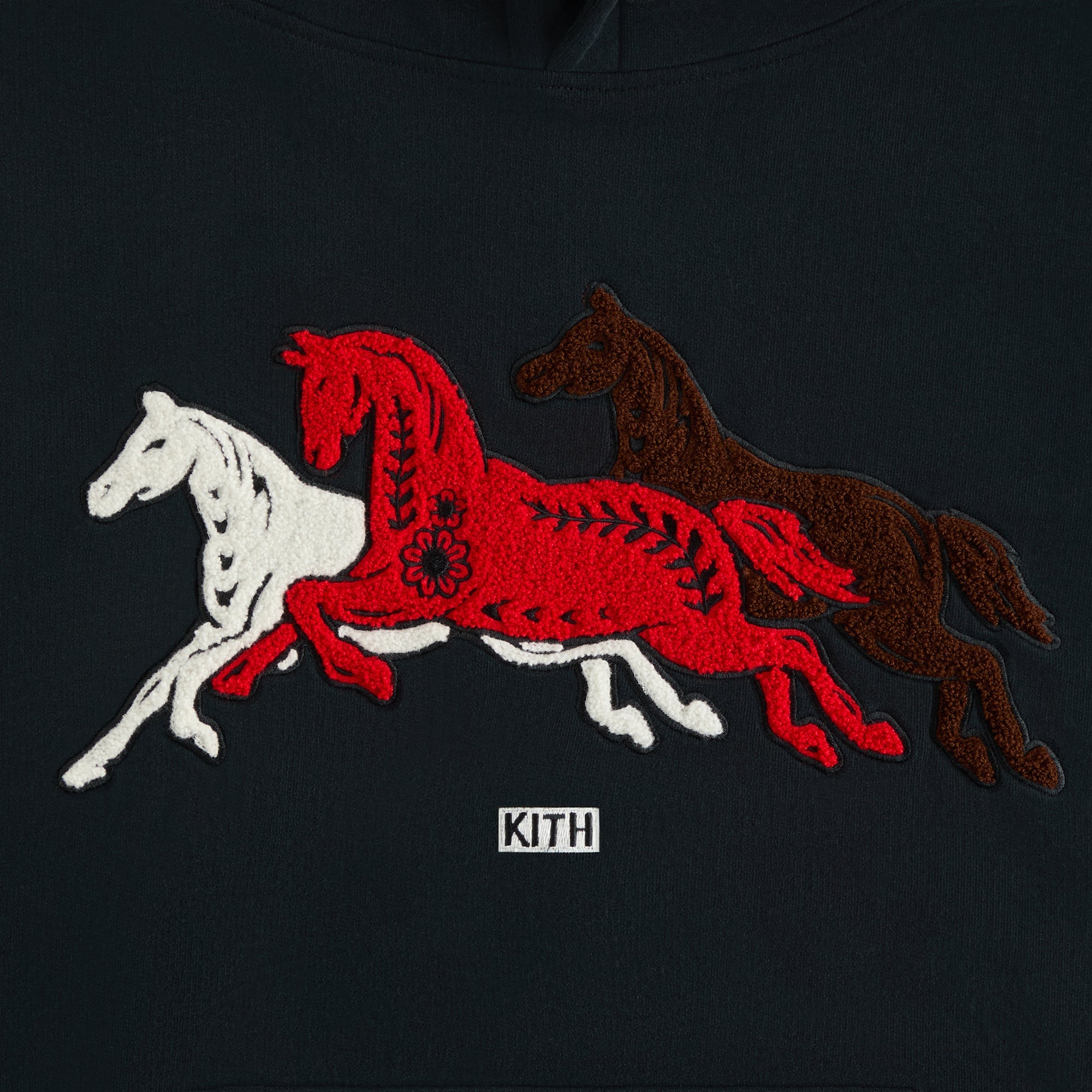 Kith Treats Stallion Nelson Hoodie - Black – Kith Canada
