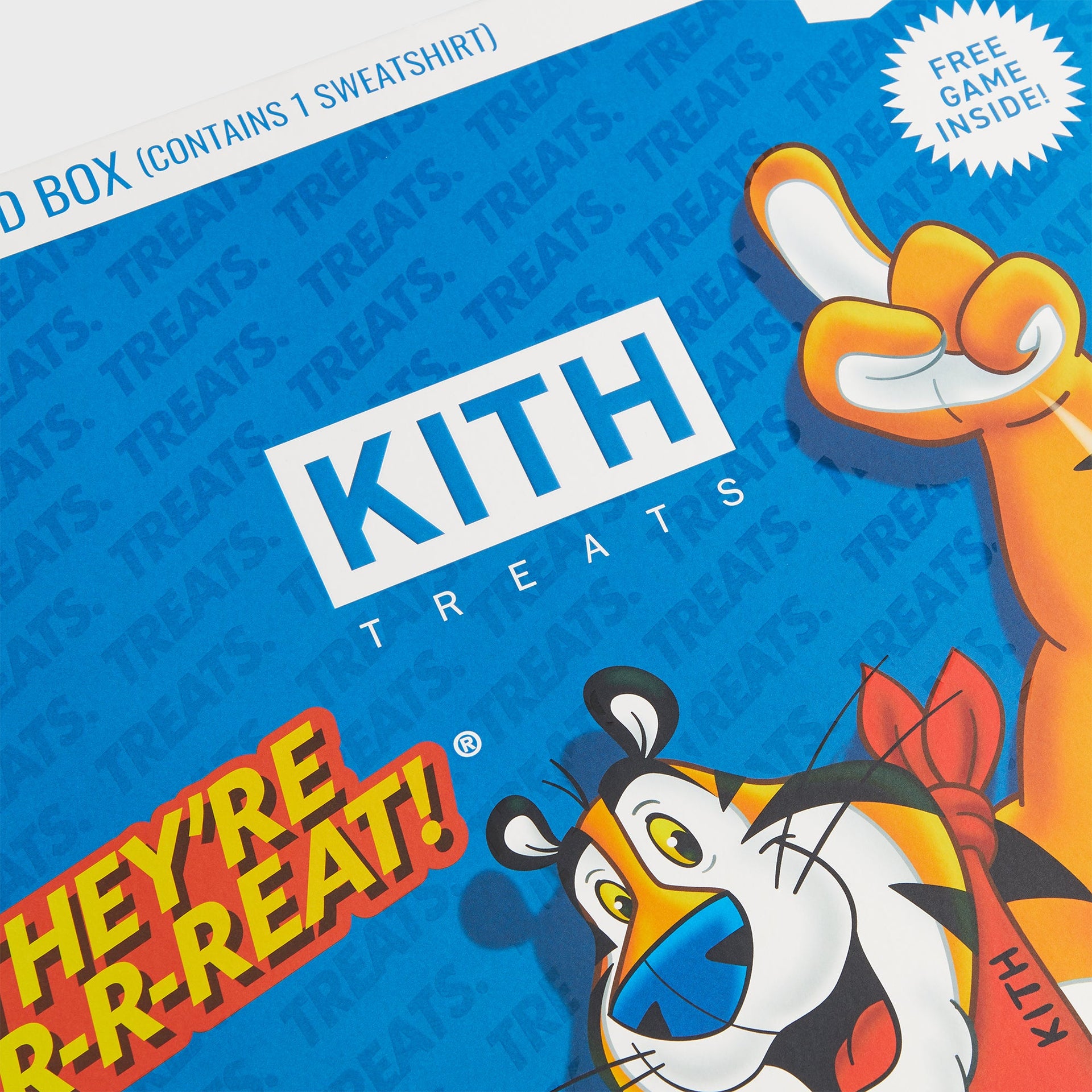 Kith Treats for Kellogg’s Frosted Flakes® Cereal & Tony the Tiger® Tony Nelson Crewneck - Black