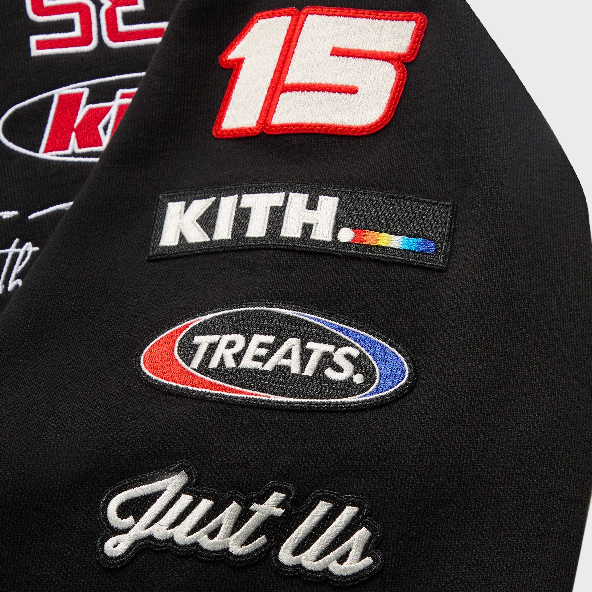 Kith Treats for Kellogg’s Frosted Flakes® Cereal & Tony the Tiger® Racing Nelson Quarter Zip - Black