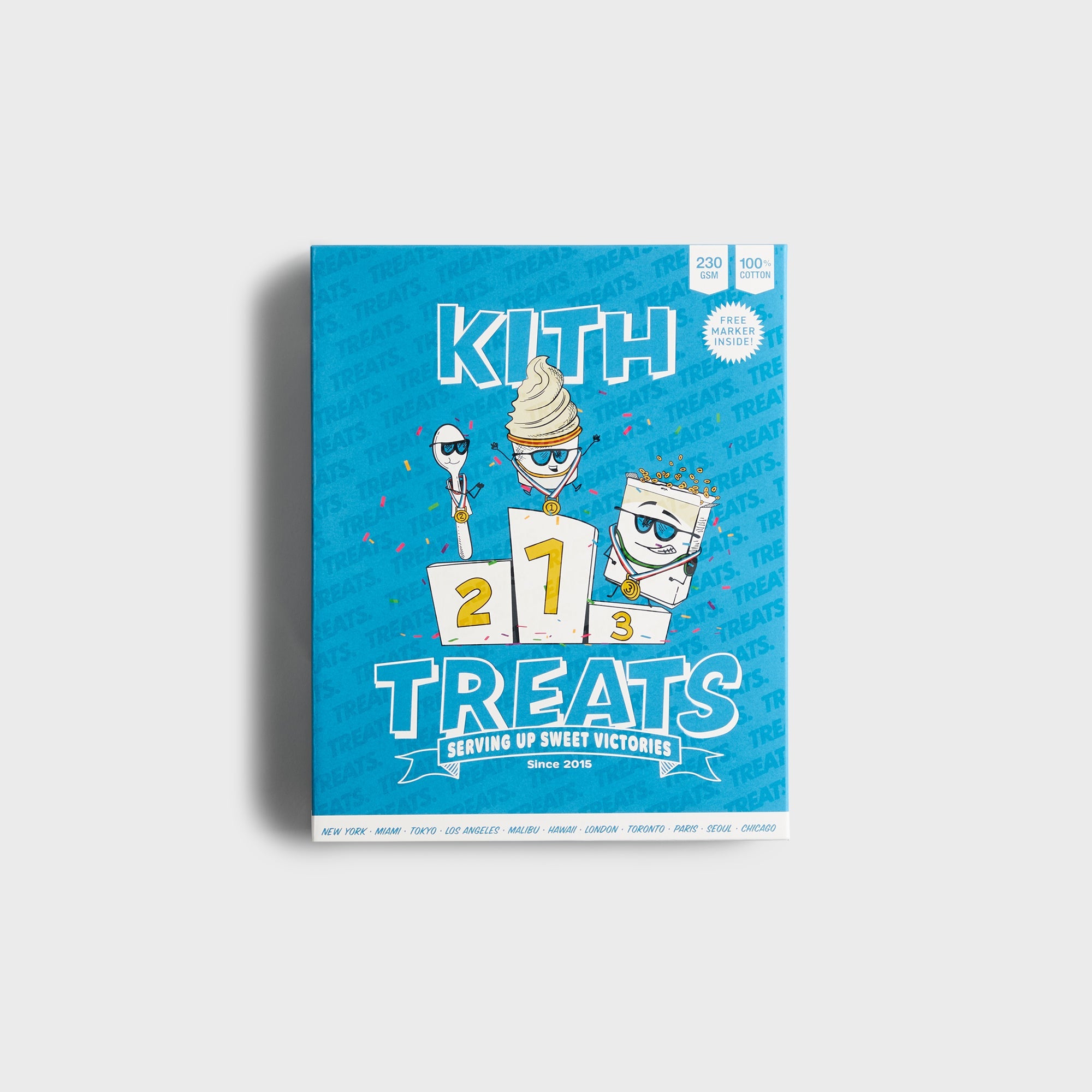 Kith Treats Swirlathon Tee - Black – Kith Canada
