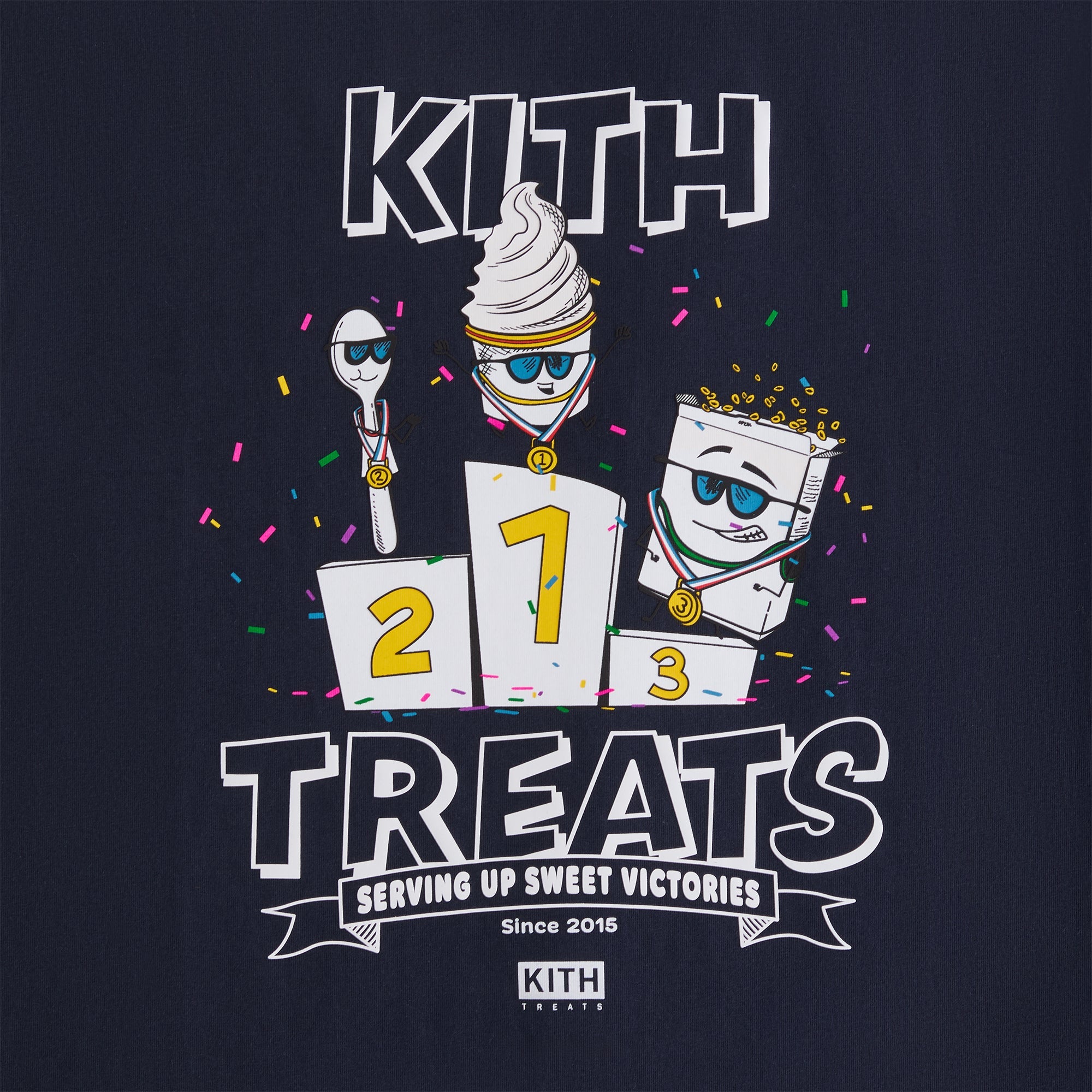 KITH TREATS Tシャツ Lサイズ Kith Treats Podium Long Sleeve Tee - Nocturnal – Kith Canada
