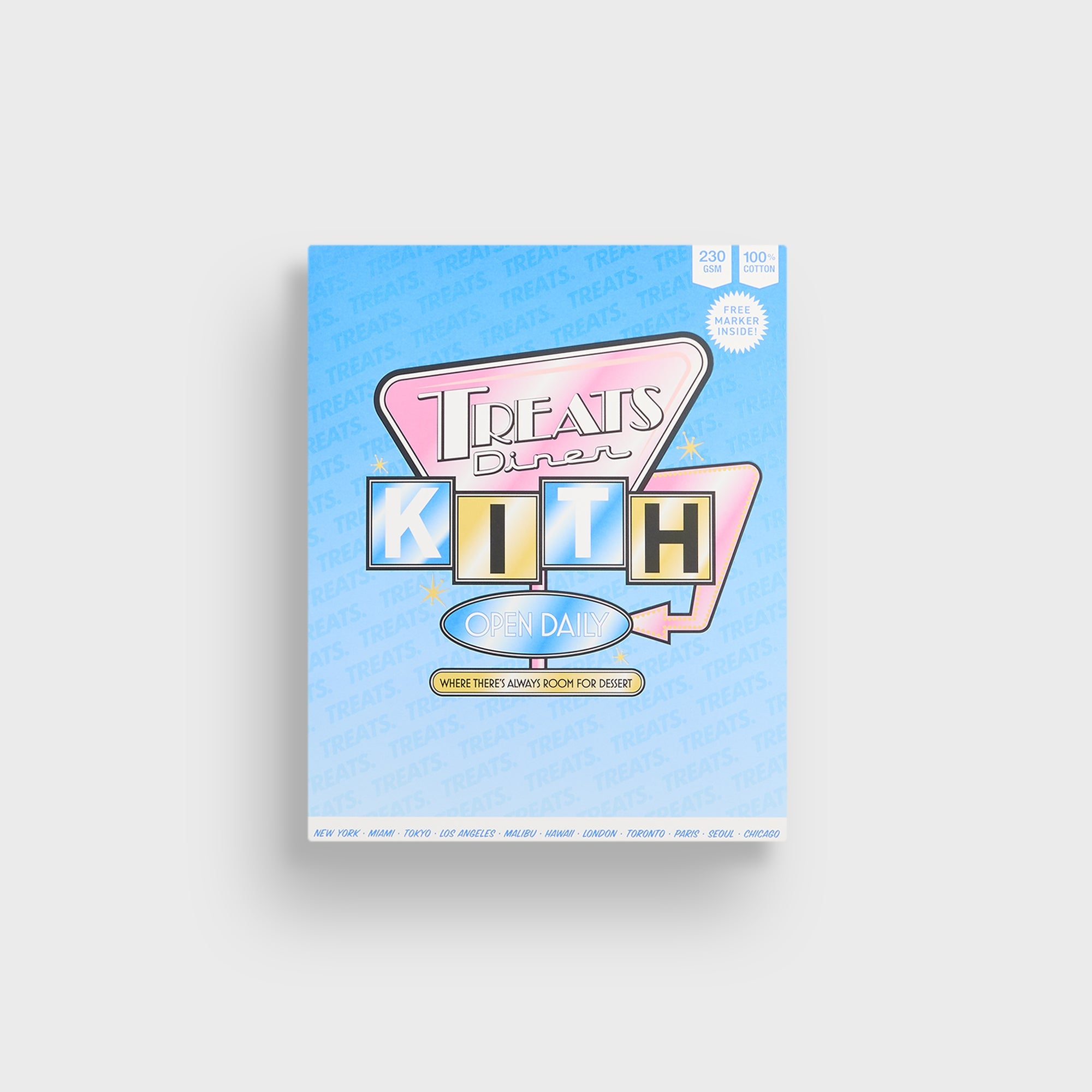 Kith Treats Diner Drive Thru Tee - White – Kith Canada