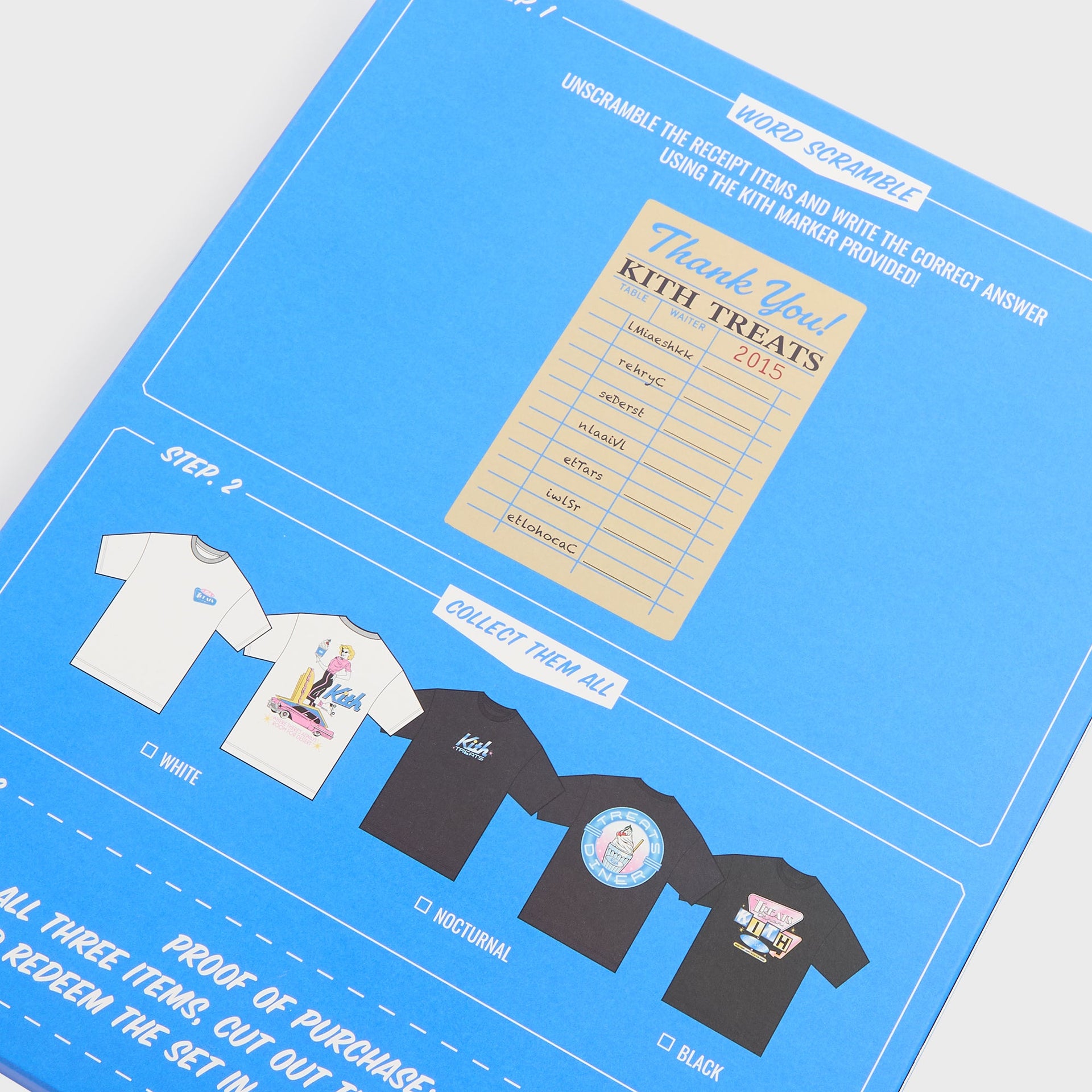 Kith Treats Diner Drive Thru Tee - White