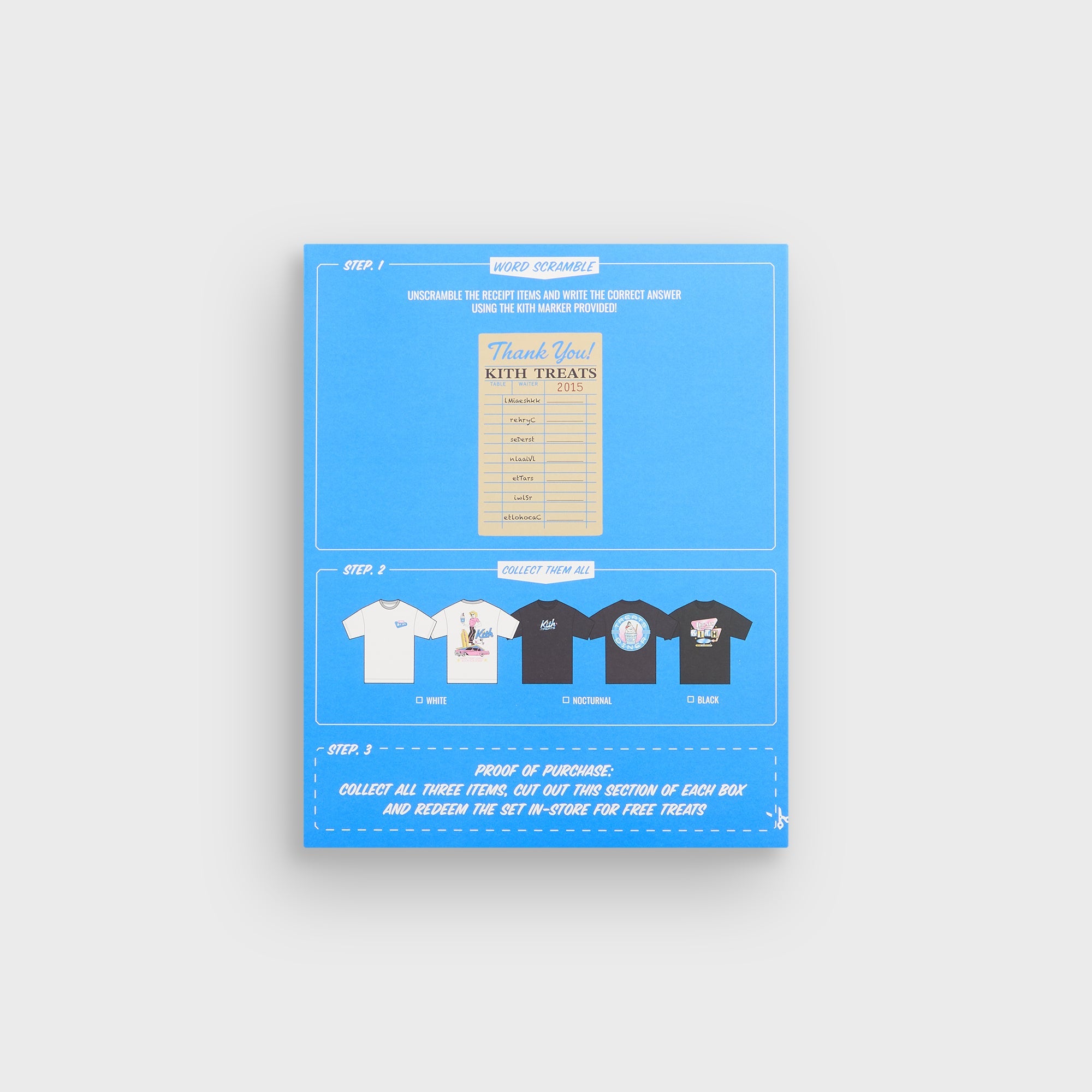 Kith Treats Diner Drive Thru Tee - White – Kith Canada