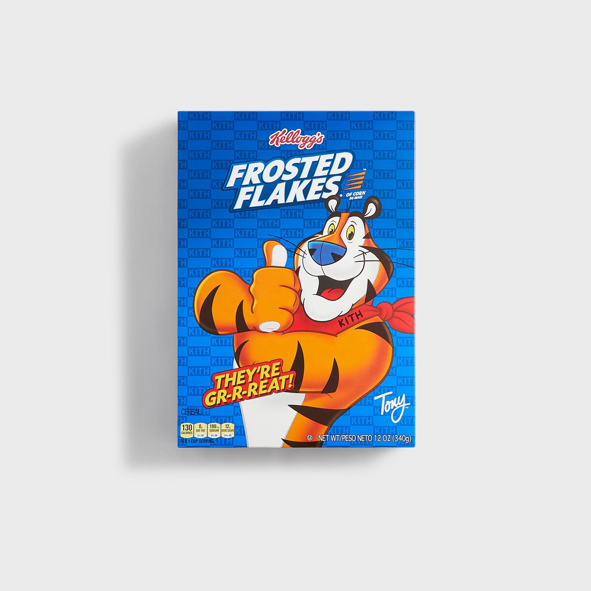 Kith Treats for Kellogg’s Frosted Flakes® Cereal & Tony the Tiger® Cereal Box - Blue