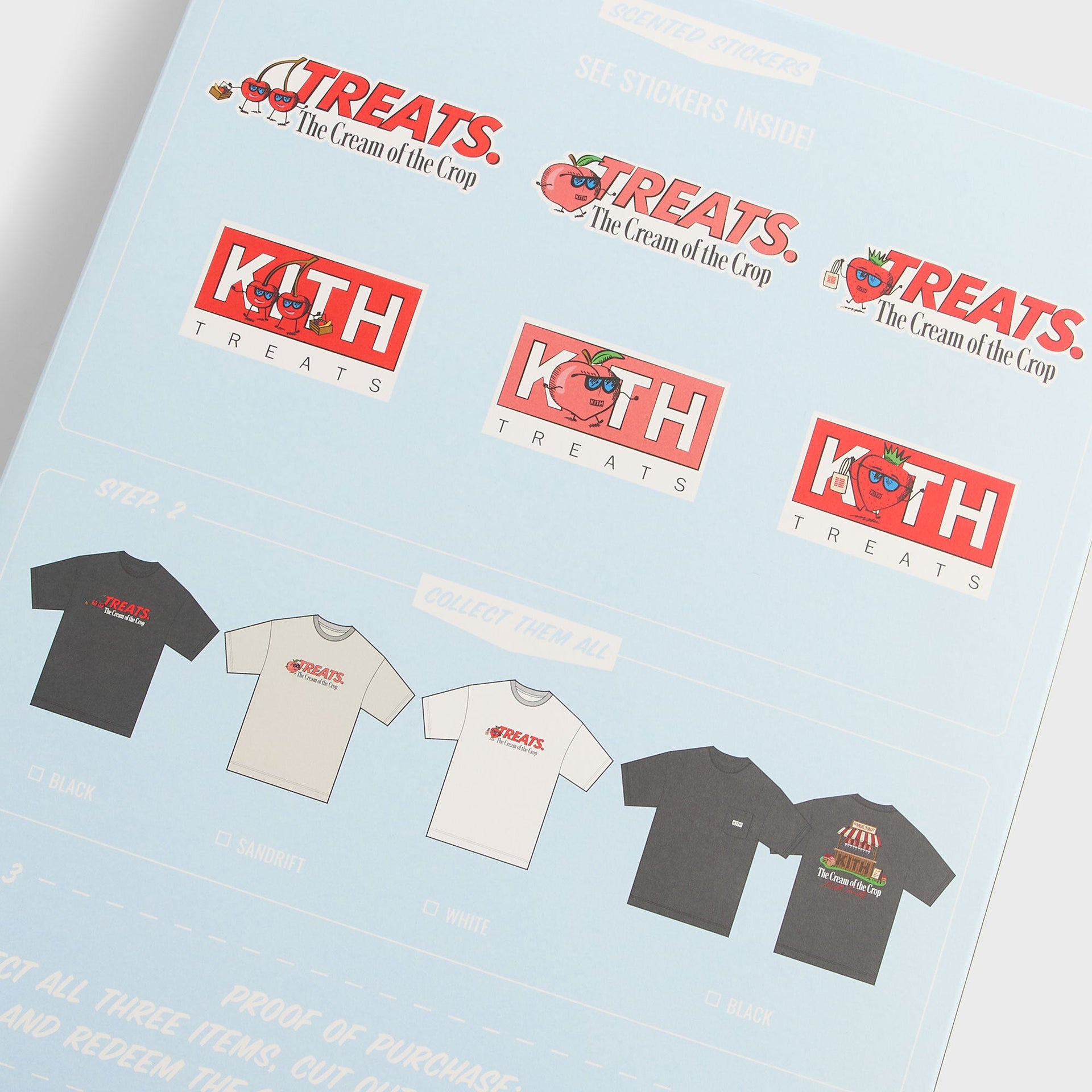 Kith Treats Strawberry Classic Logo Tee - White