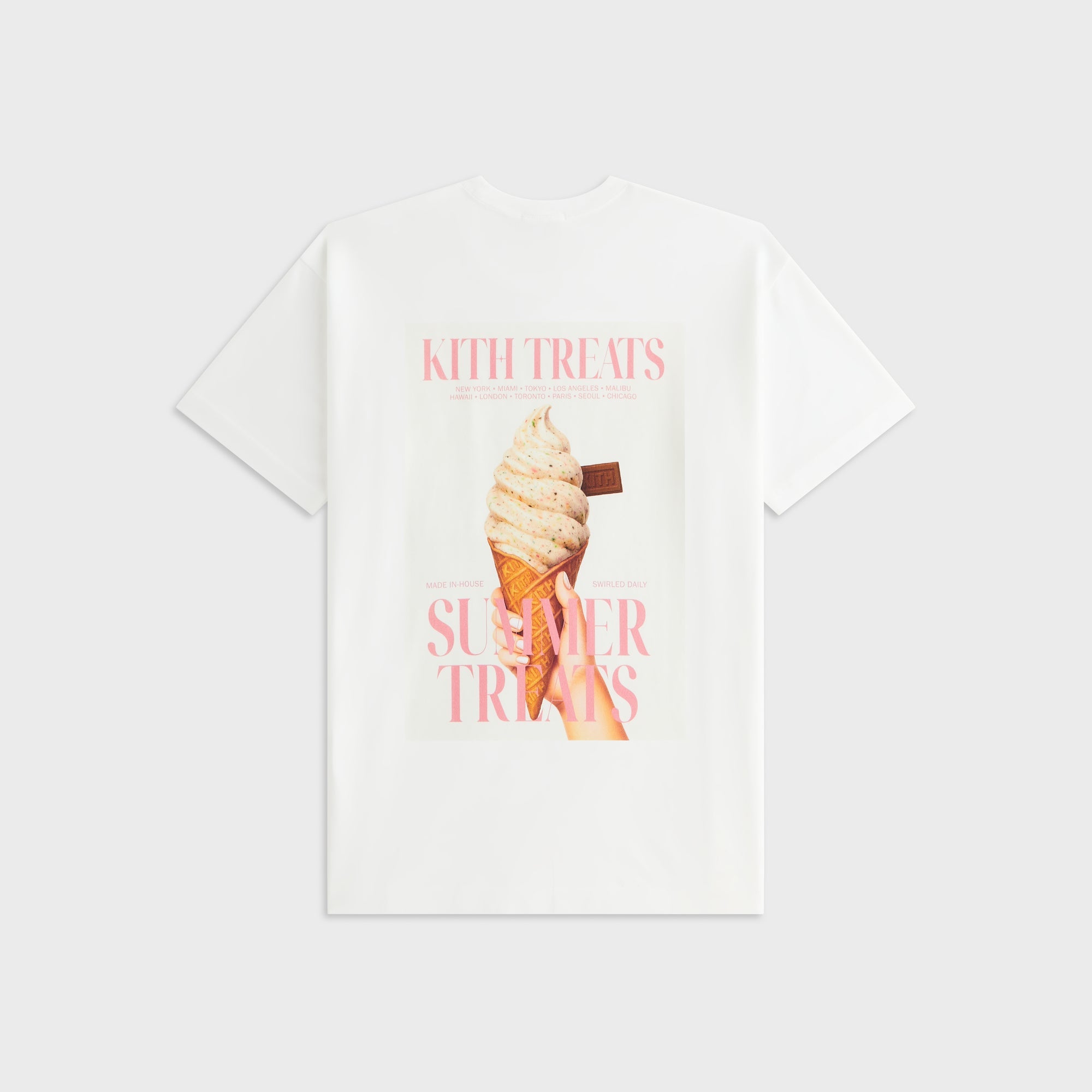 Kith Treats Swirl Pocket Tee - White – Kith Canada