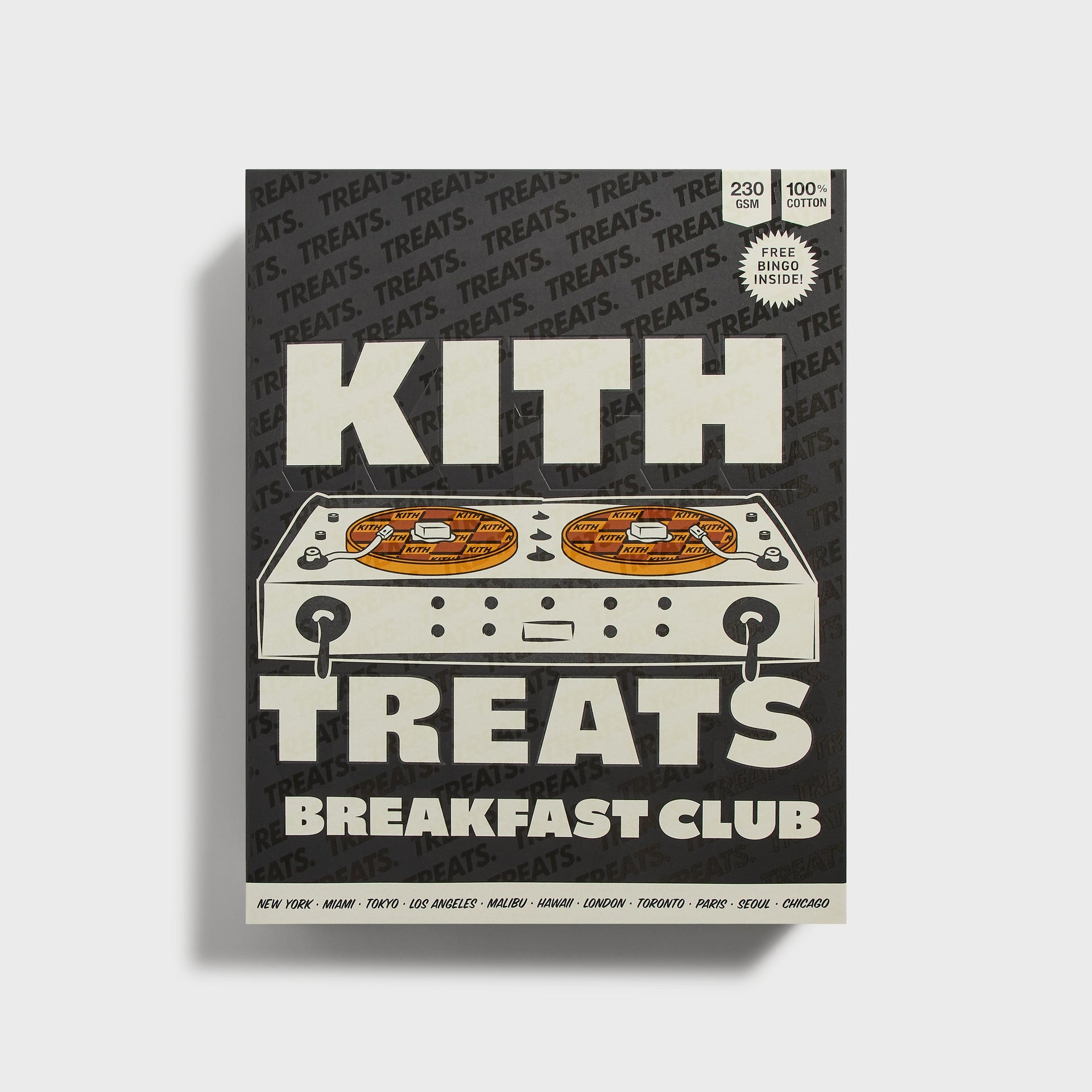Kith Treats Breakfast Club Vintage Tee - Black