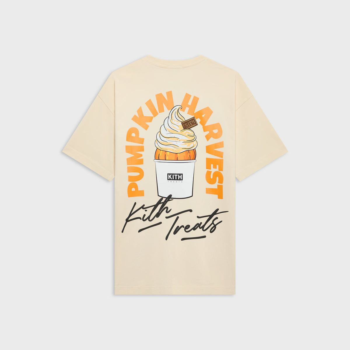 Kith Treats Pumpkin Harvest Pocket Tee - Sandrift
