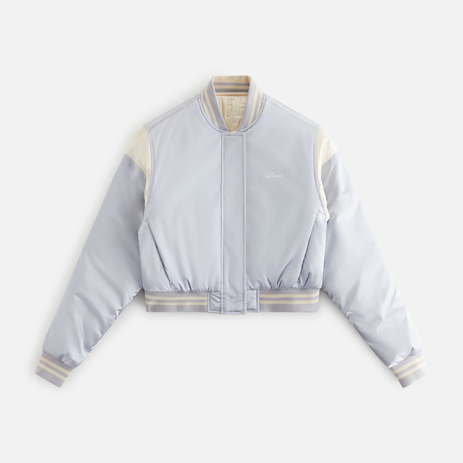 Kith Women Landry Cropped Varsity Bomber - Kyanite PH