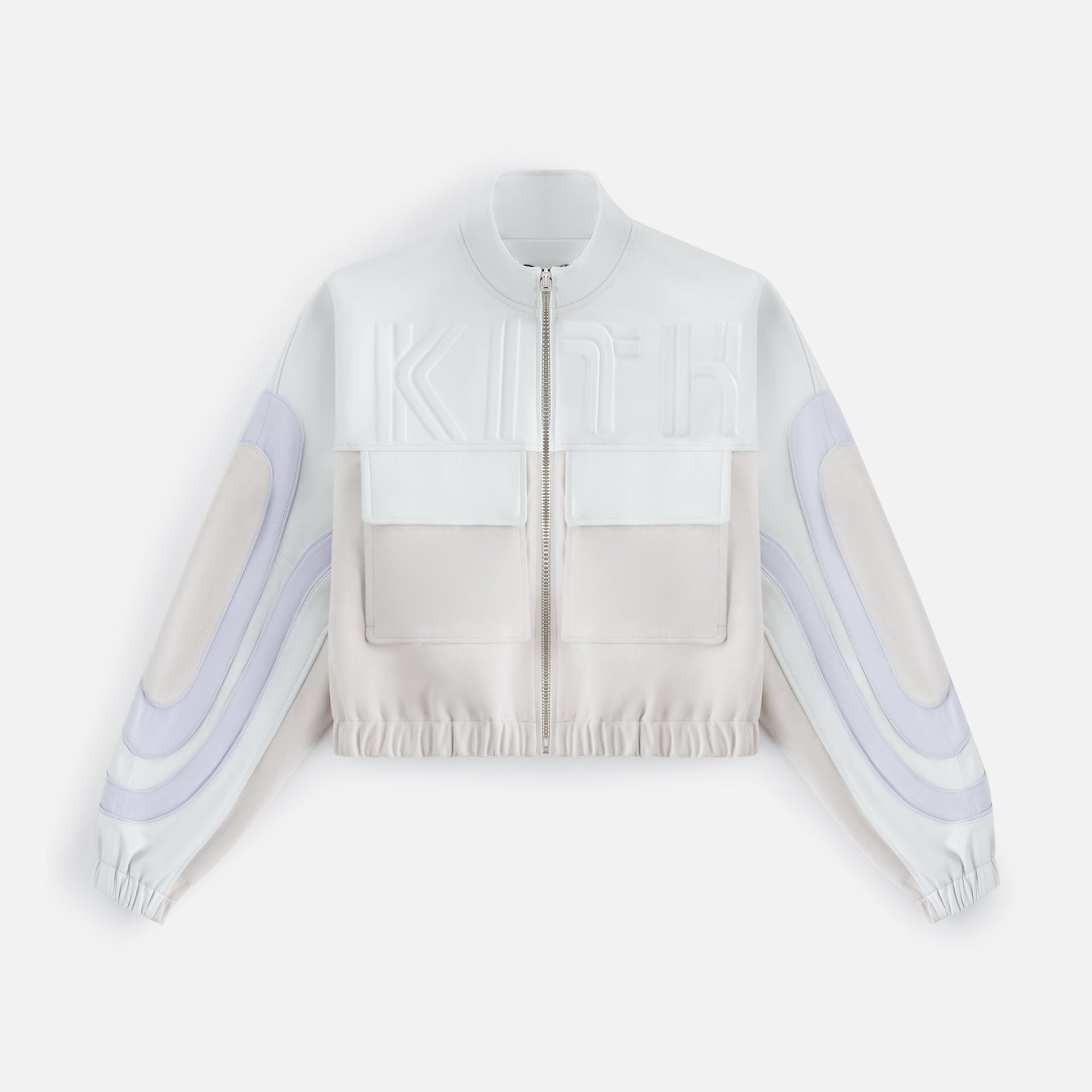 Kith Women Mei Leather Track Bomber - Sandrift PH