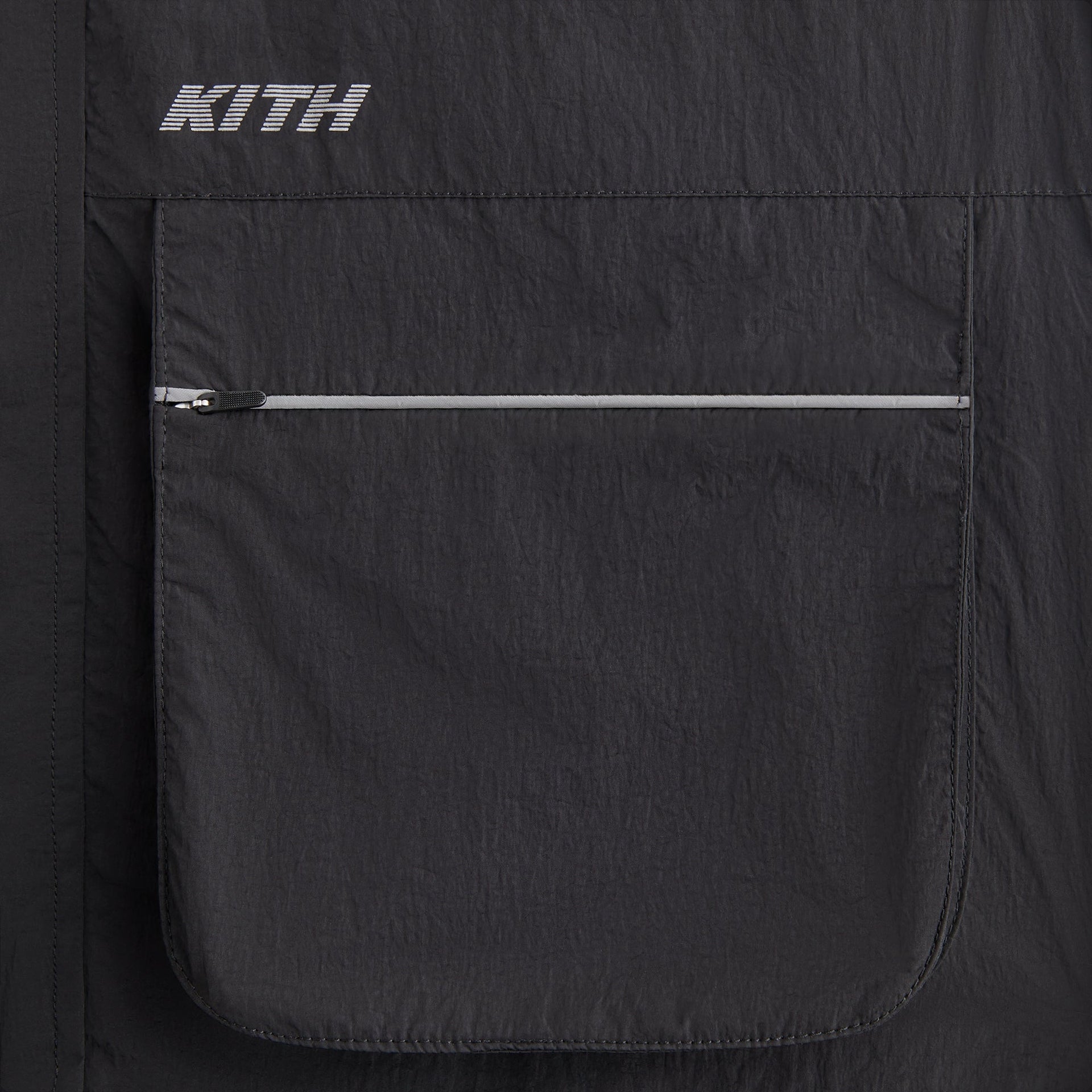 Kith Women Lowen Nylon Track Jacket - Black