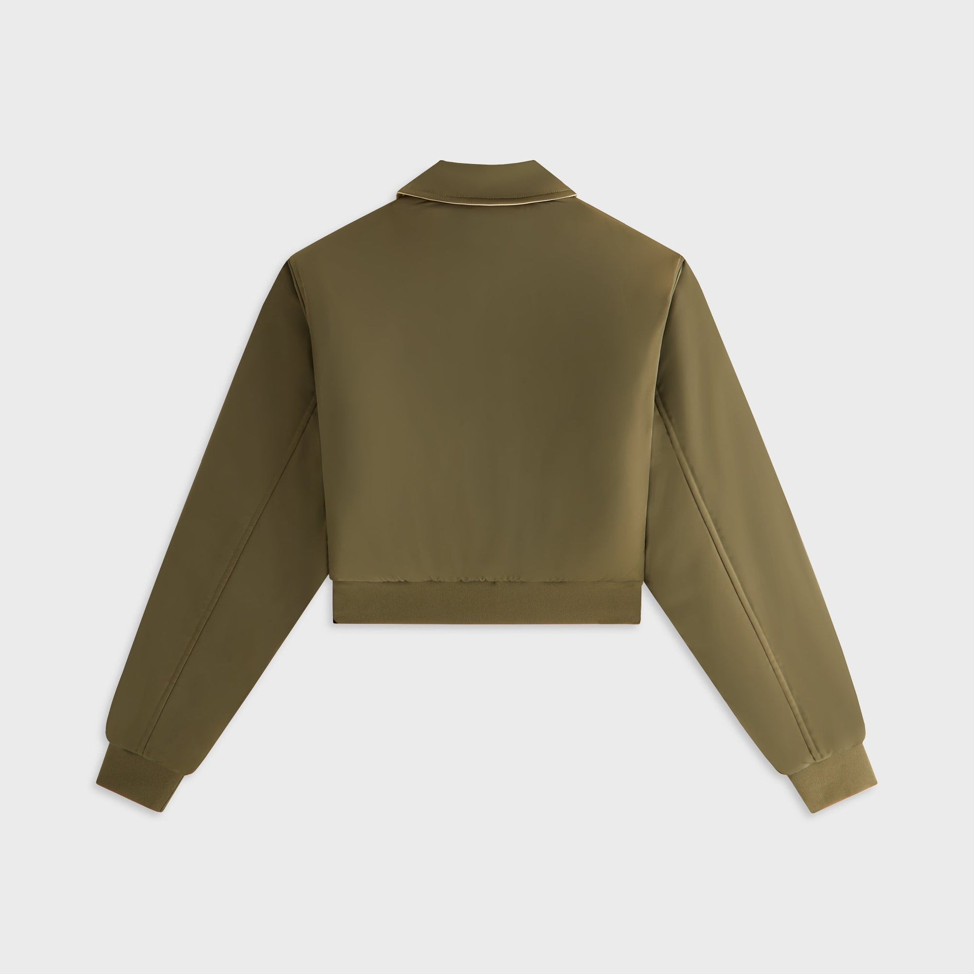 Kith Women Reversible Landry IV Cropped Satin Bomber Jacket - Canopy