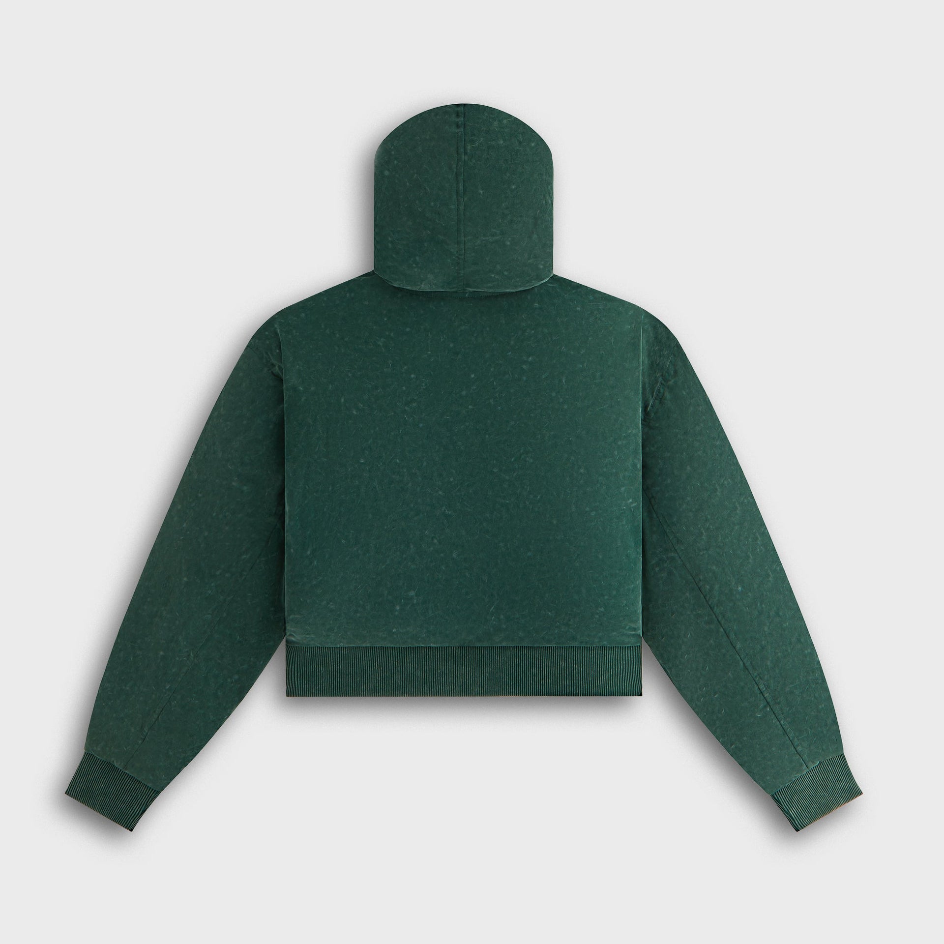 Kith Women Bex Cropped Sueded Jersey Puffer - Montane