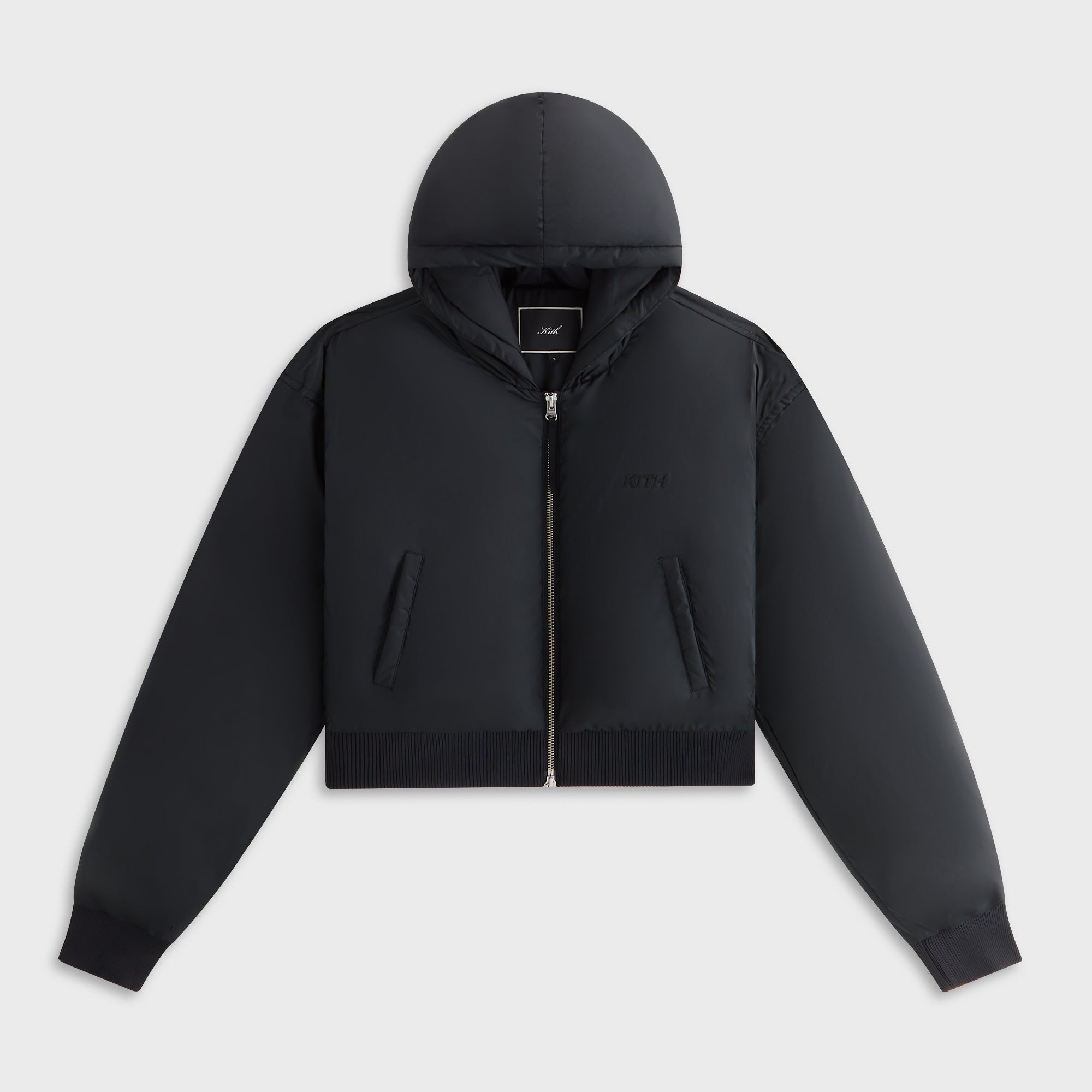 Kith Women Maverick Magnified Kith Hoodie - Black – Kith Canada