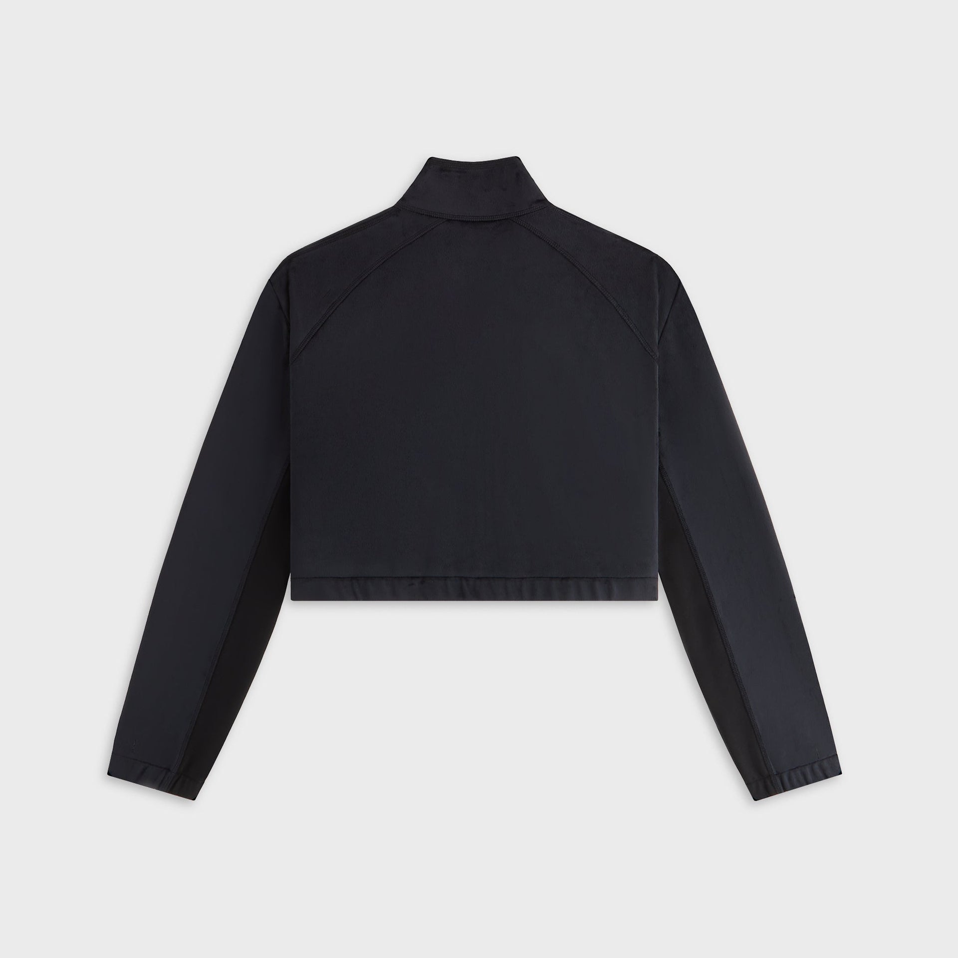Kith Women Reiko Fleece Cropped Jacket - Black - PH