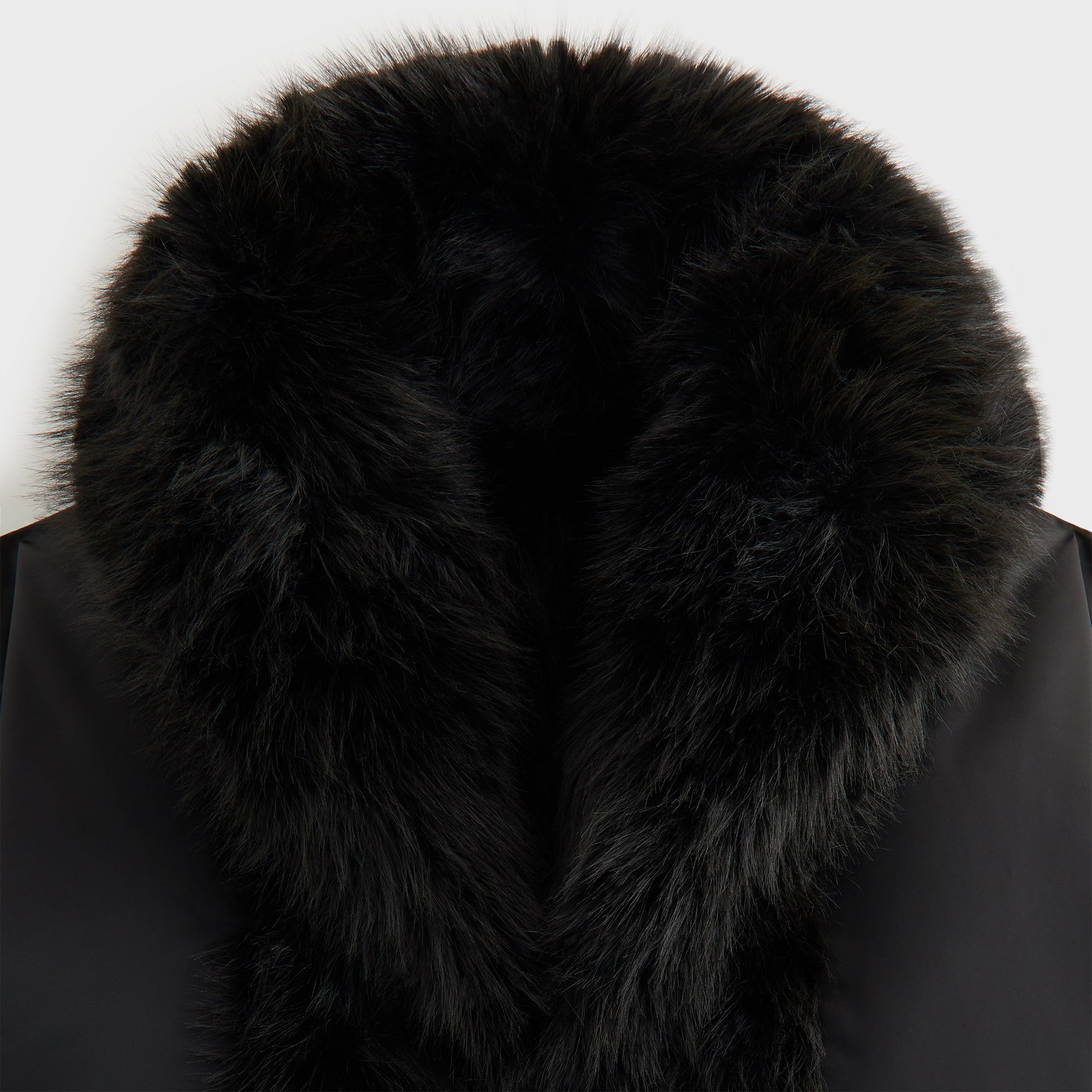 Kith Women Senna Faux Fur Reversible Bomber - Black