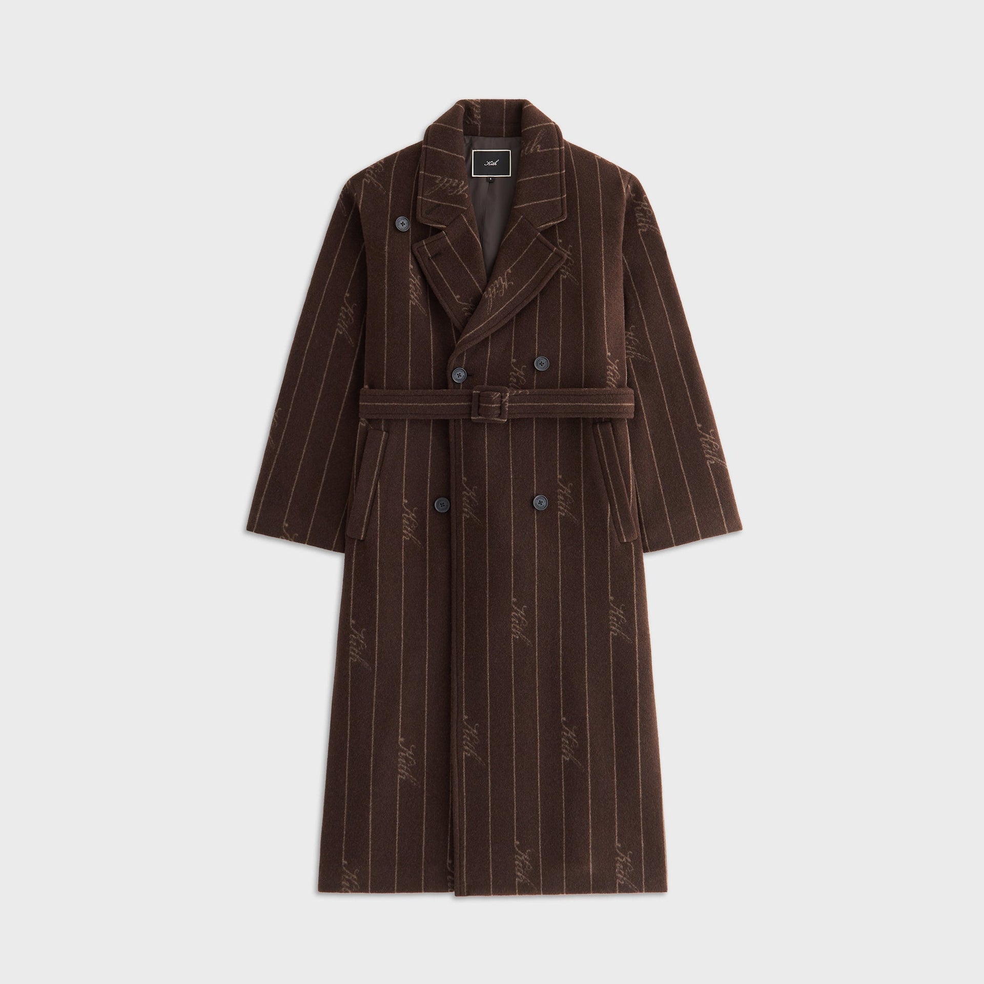 Kith Women Maeva Melton Stripe Scarf Coat - Incognito - PH