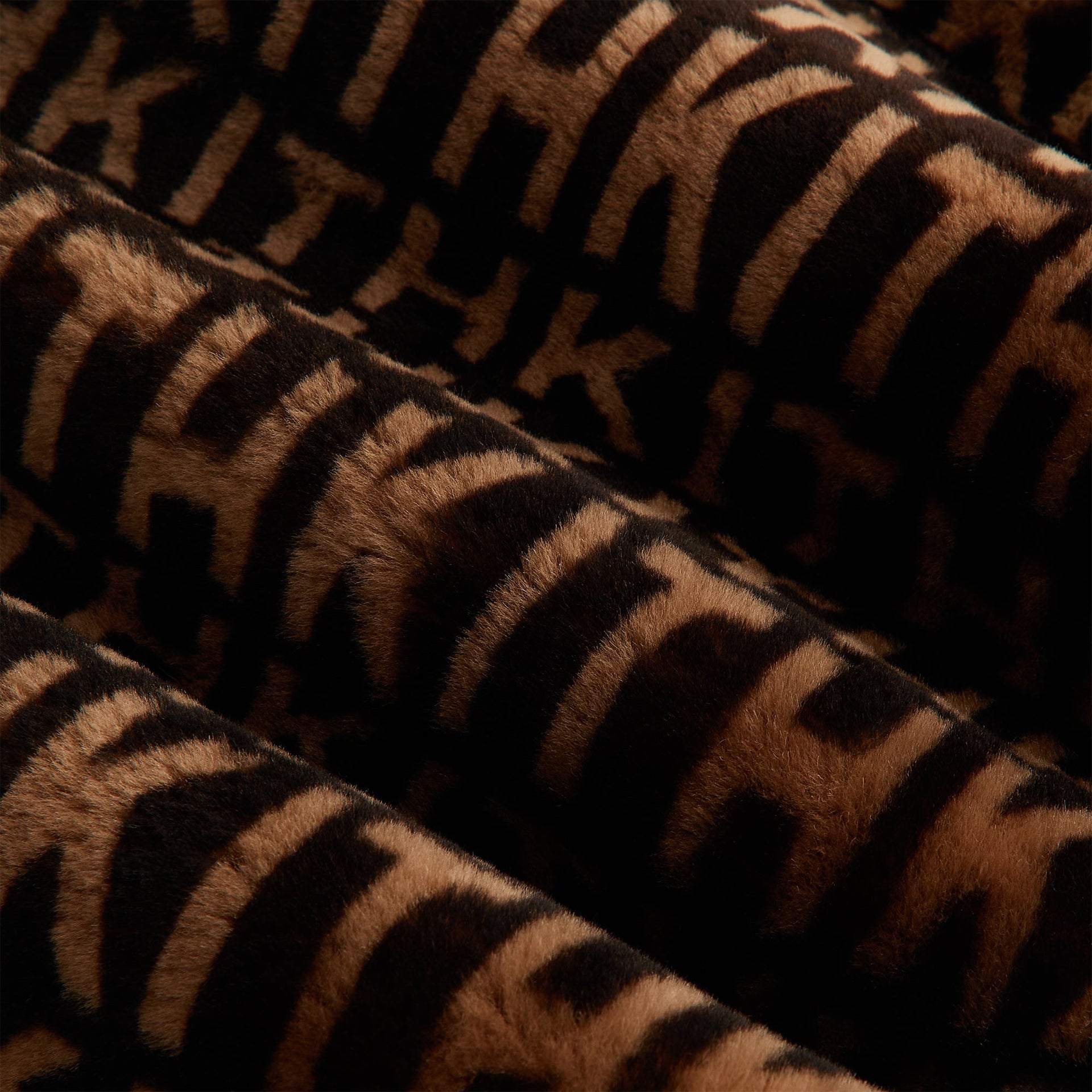 Kithmas Women Monogram Shearling Coat - Legacy - PH