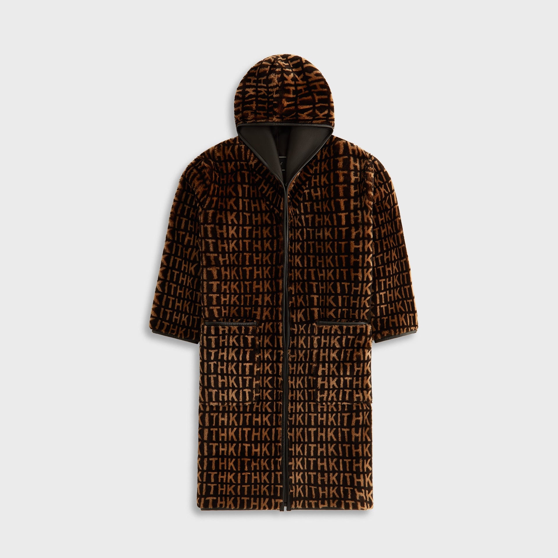 Kithmas Women Monogram Shearling Coat - Legacy - PH