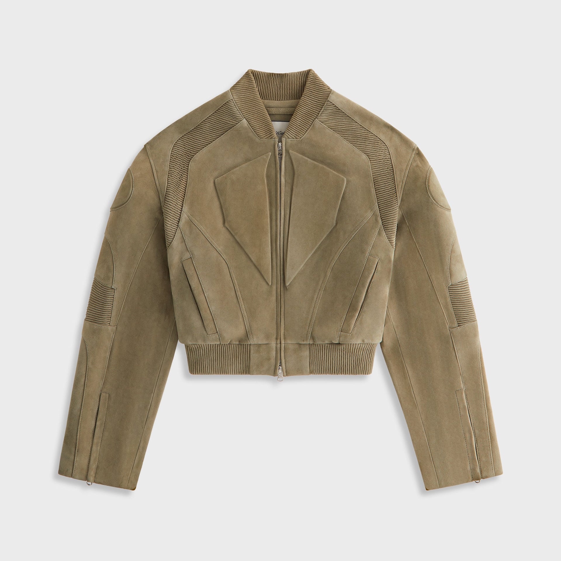 Kith Women Varen Suede Moto Bomber Jacket - Scene