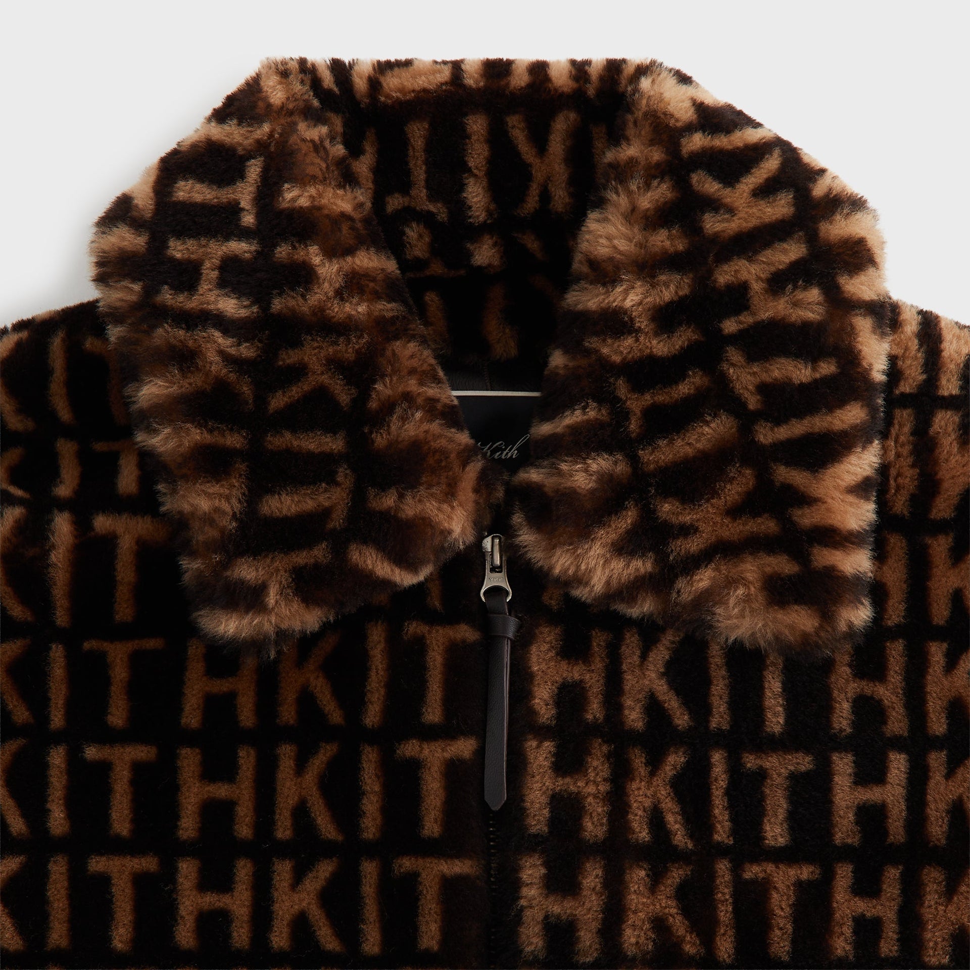 Kith Women Waylon II Shearling Monogram Jacket - Legacy - PH