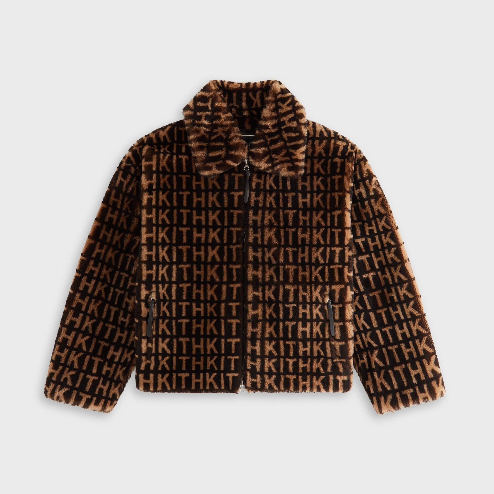 Kith Women Waylon II Shearling Monogram Jacket - Legacy - PH
