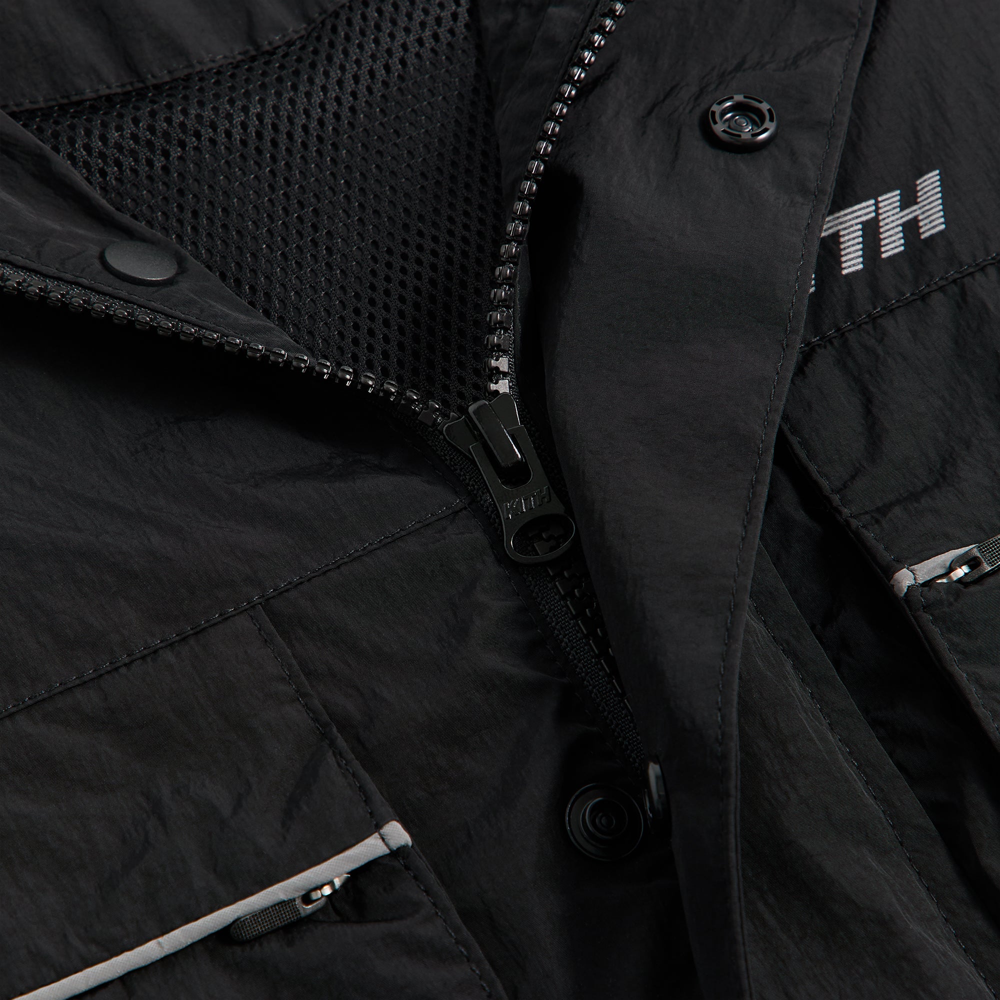 Kith Women Lowen Track Jacket - Black – Kith Canada