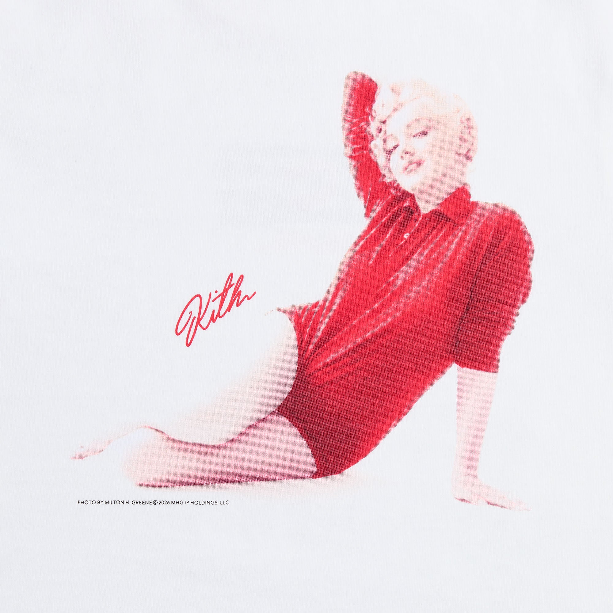 トップス Kith Women for Marilyn Monroe VintageTee Kith Women for Marilyn Monroe Kiss Mulberry Vintage Tee - White