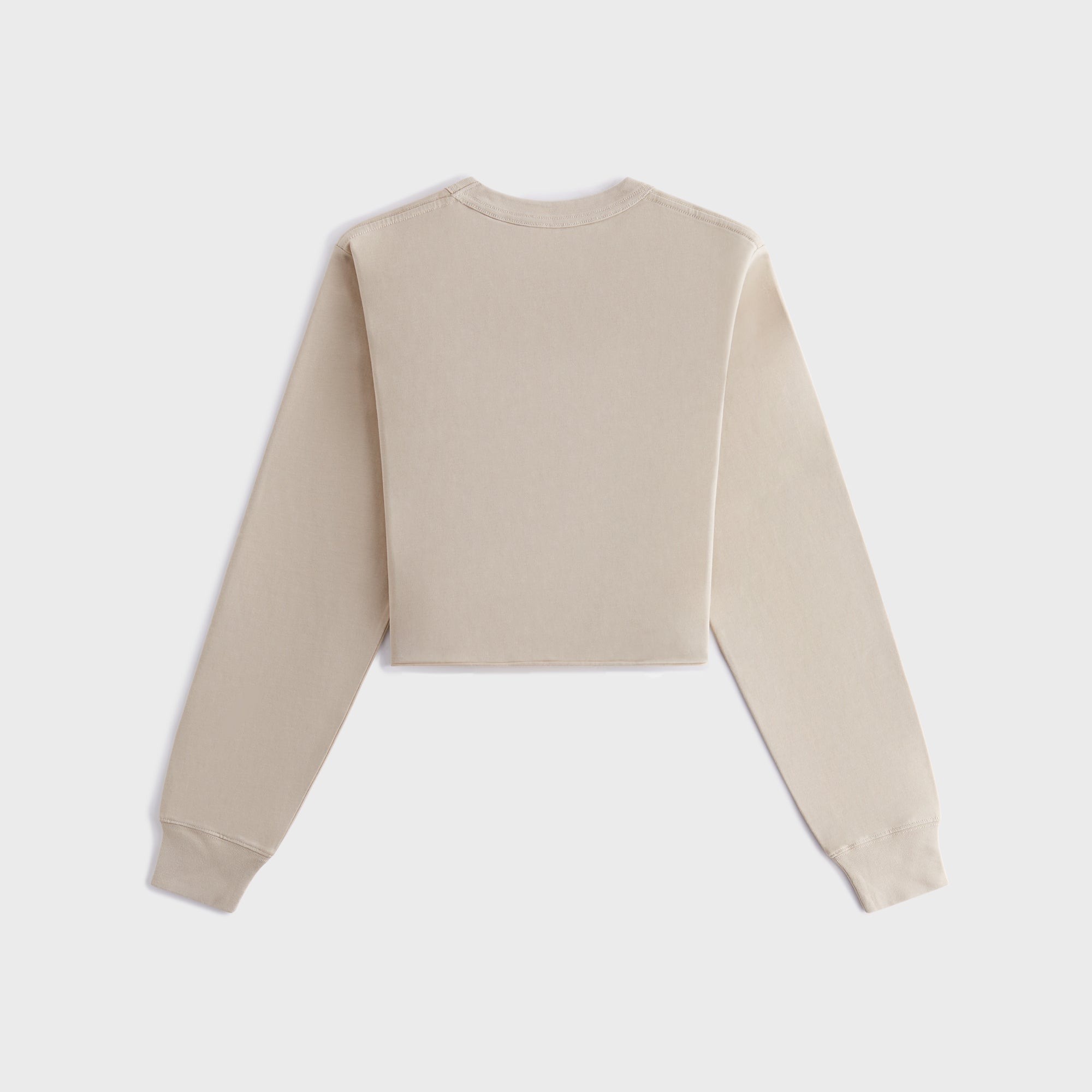 Kith Women Lucy II Cropped Long Sleeve Tee - Bare – Kith Canada