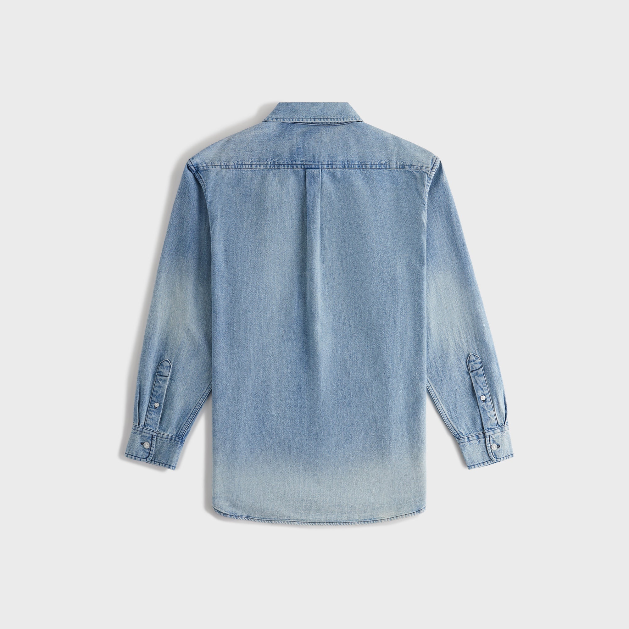 Kith Women Ora II Denim Shirt - Harper Mid Wash – Kith Canada