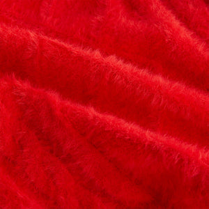 Kith Women Maddox Mohair Cropped Long Sleeve - Cinnabar