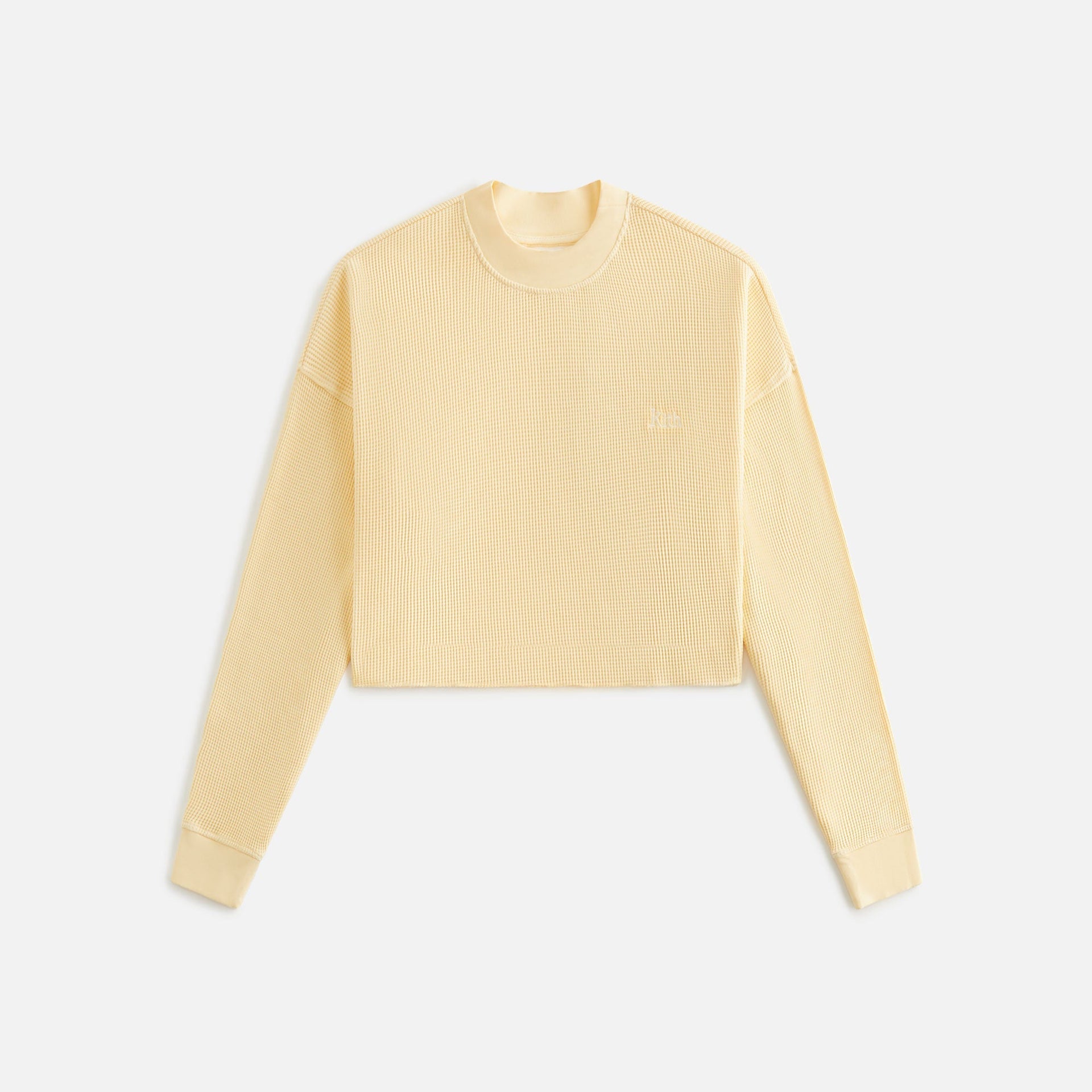 Kith Women Bryden Waffle Long Sleeve - Scone PH