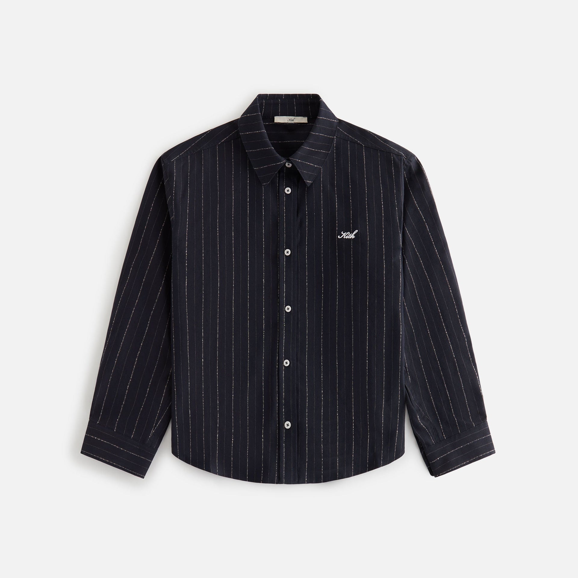 Kith Women Roanne Oversized Pinstripe Shirt - Ink PH