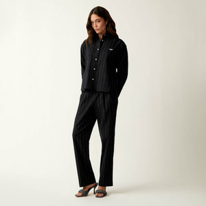 Kith Women Roanne Oversized Pinstripe Shirt - Ink PH