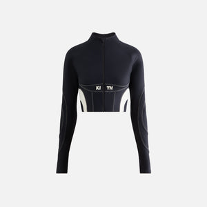 Kith Women Sora Seamed Track Zip Long Sleeve - Black PH