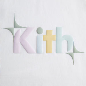 Kith Women Burst Logo Vintage Tee - White
