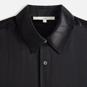 Kith Women Roanne Monogram Shirt - Black PH