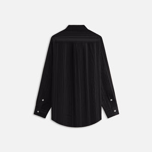 Kith Women Ora II Sheer Stripe Shirt - Black