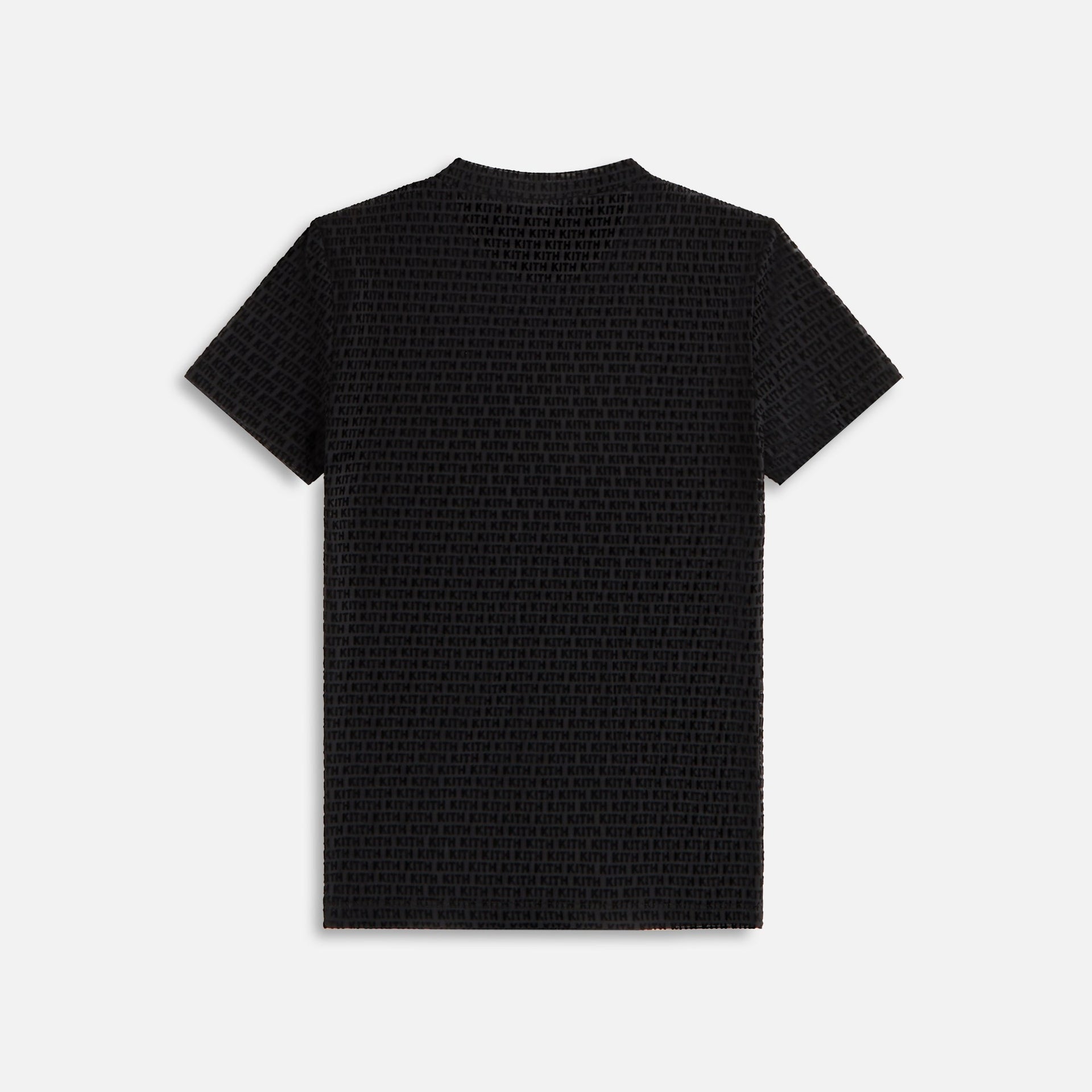 Kith Women Mulberry IV Monogram Mesh Tee - Black