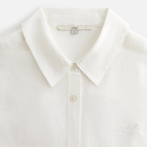 Kith Women Isla Linen Shirt - White