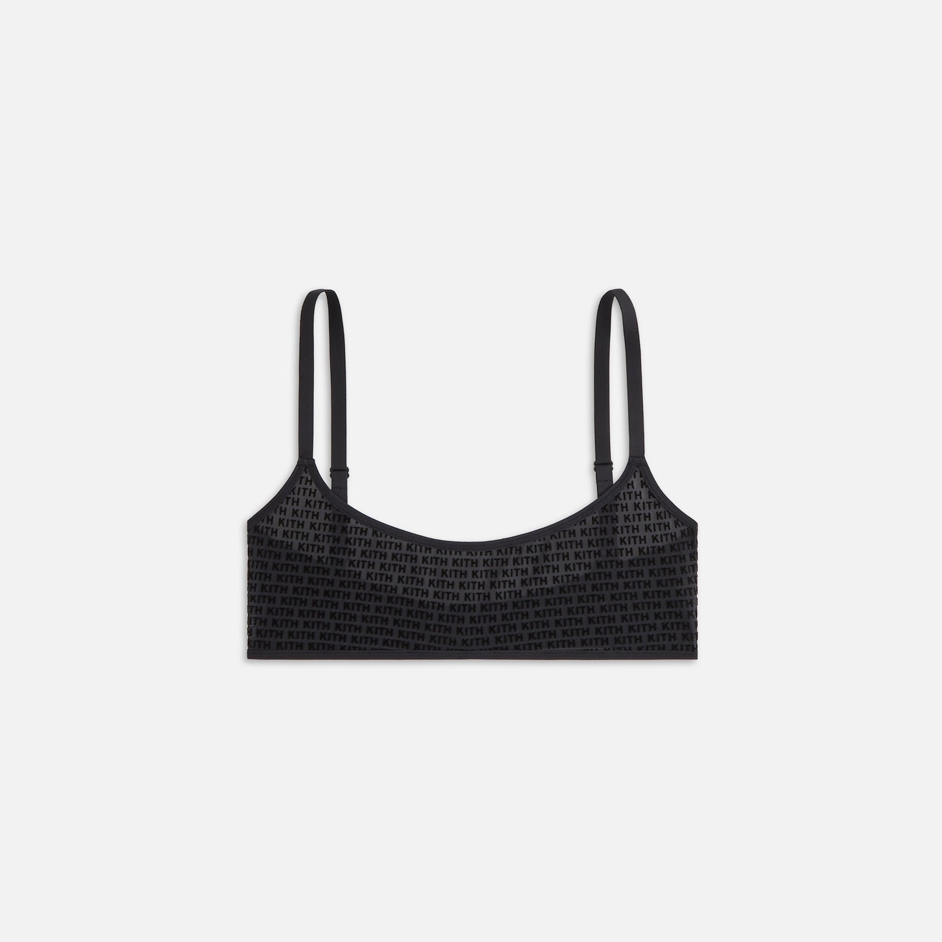 Kith Women Mesh Balconette Bralette - Black