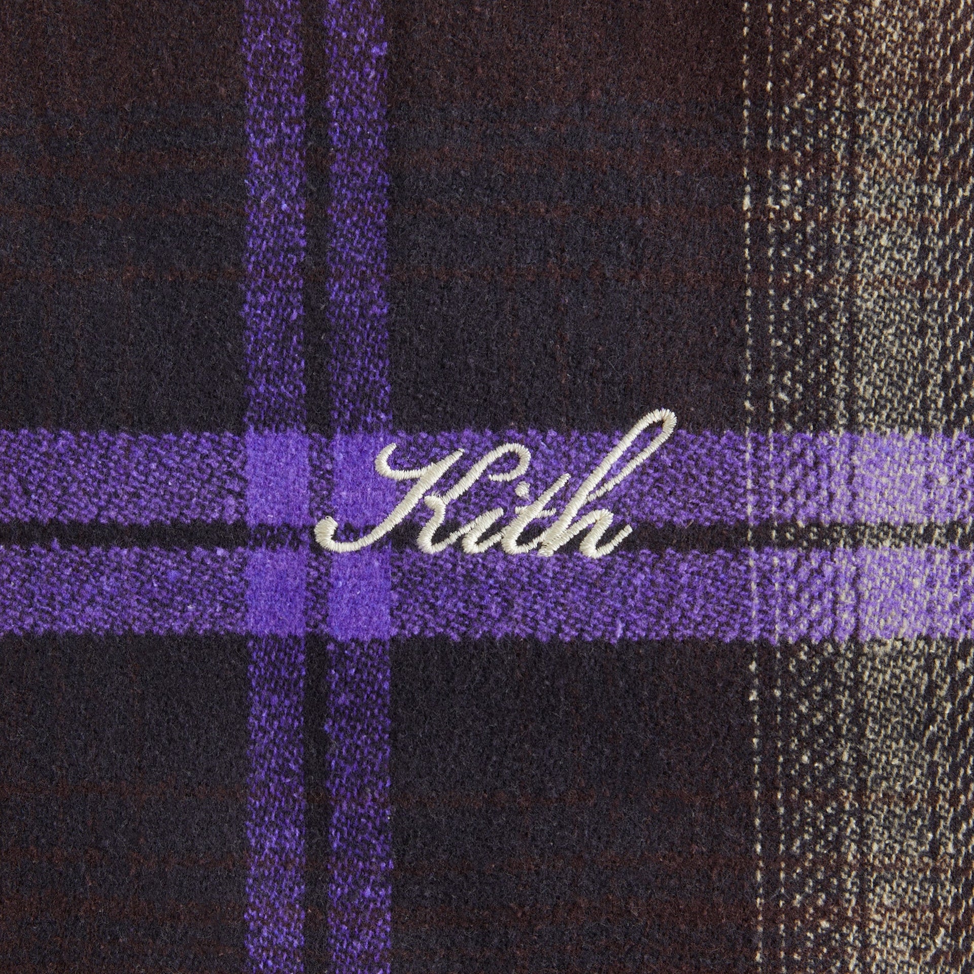 Kith Women Corwin Flannel Coach Zip - Incognito