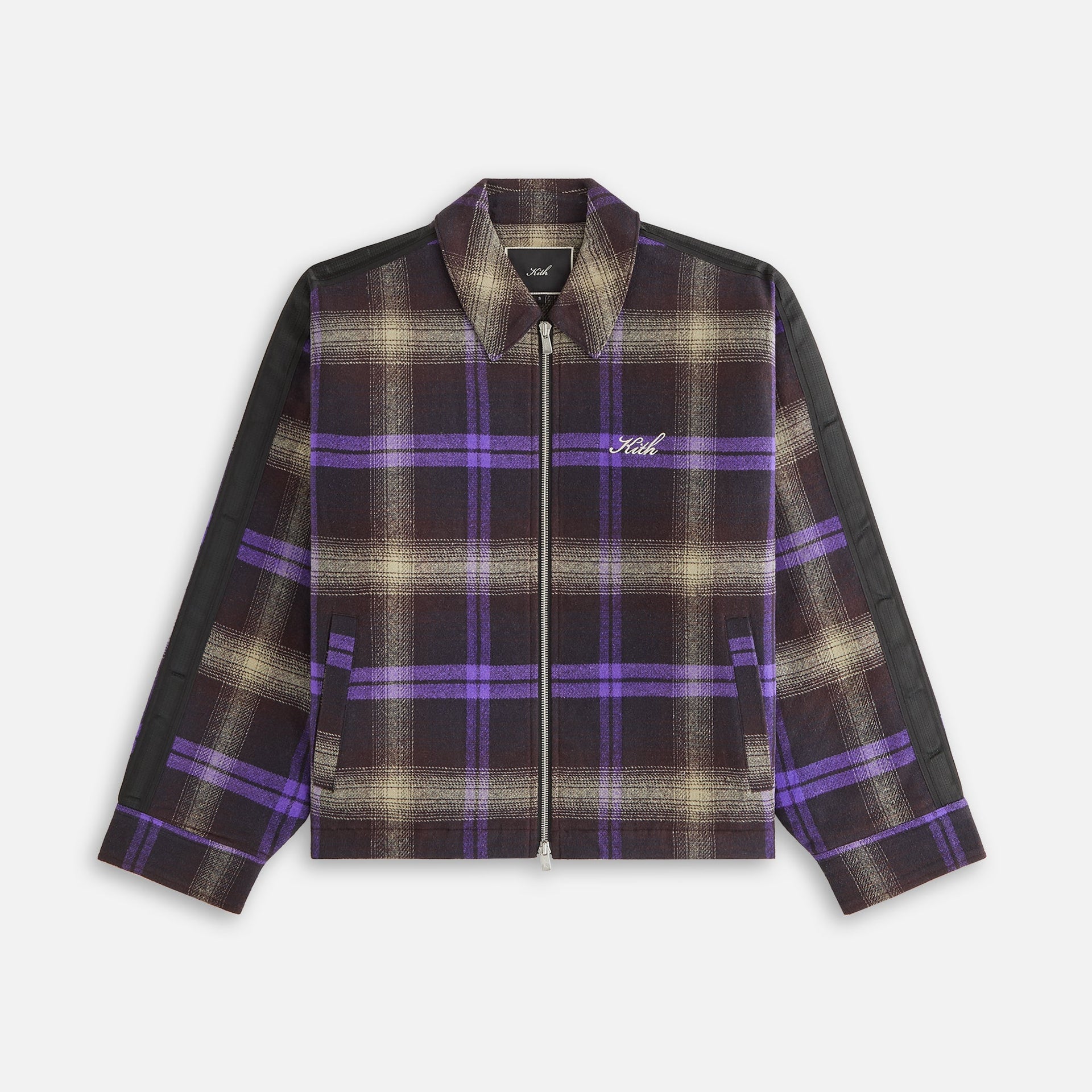 Kith Women Corwin Flannel Coach Zip - Incognito