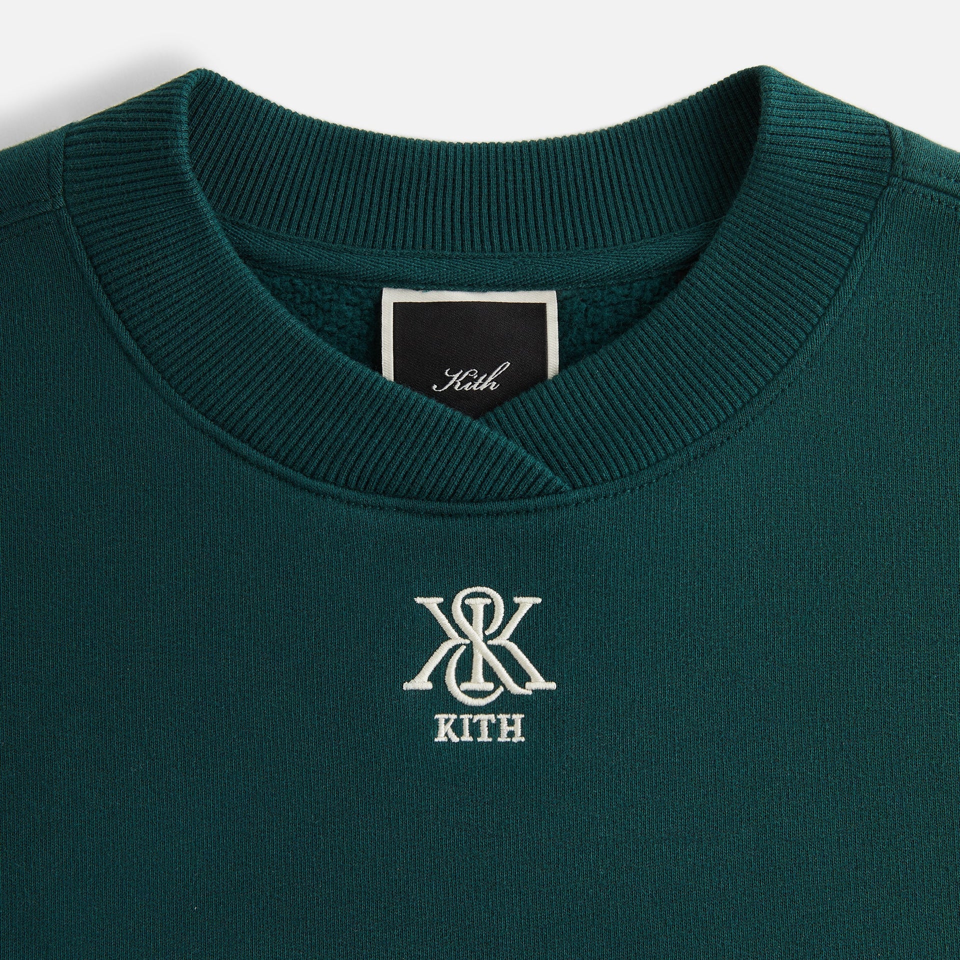 Kith Women Asher II Crest Crewneck - Chronicle